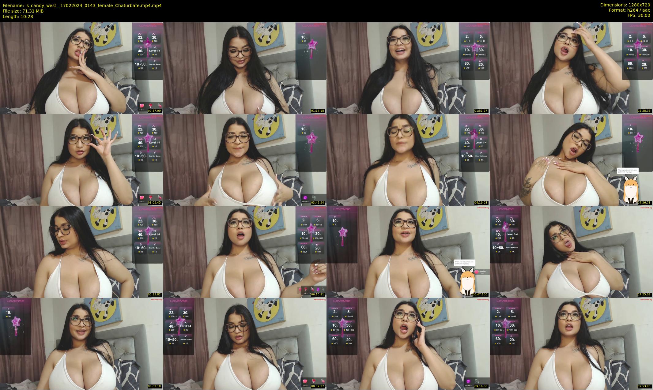 is_candy_west_ — 11 minute Chaturbate female cam show recording, 720p, Feb 17, 2024