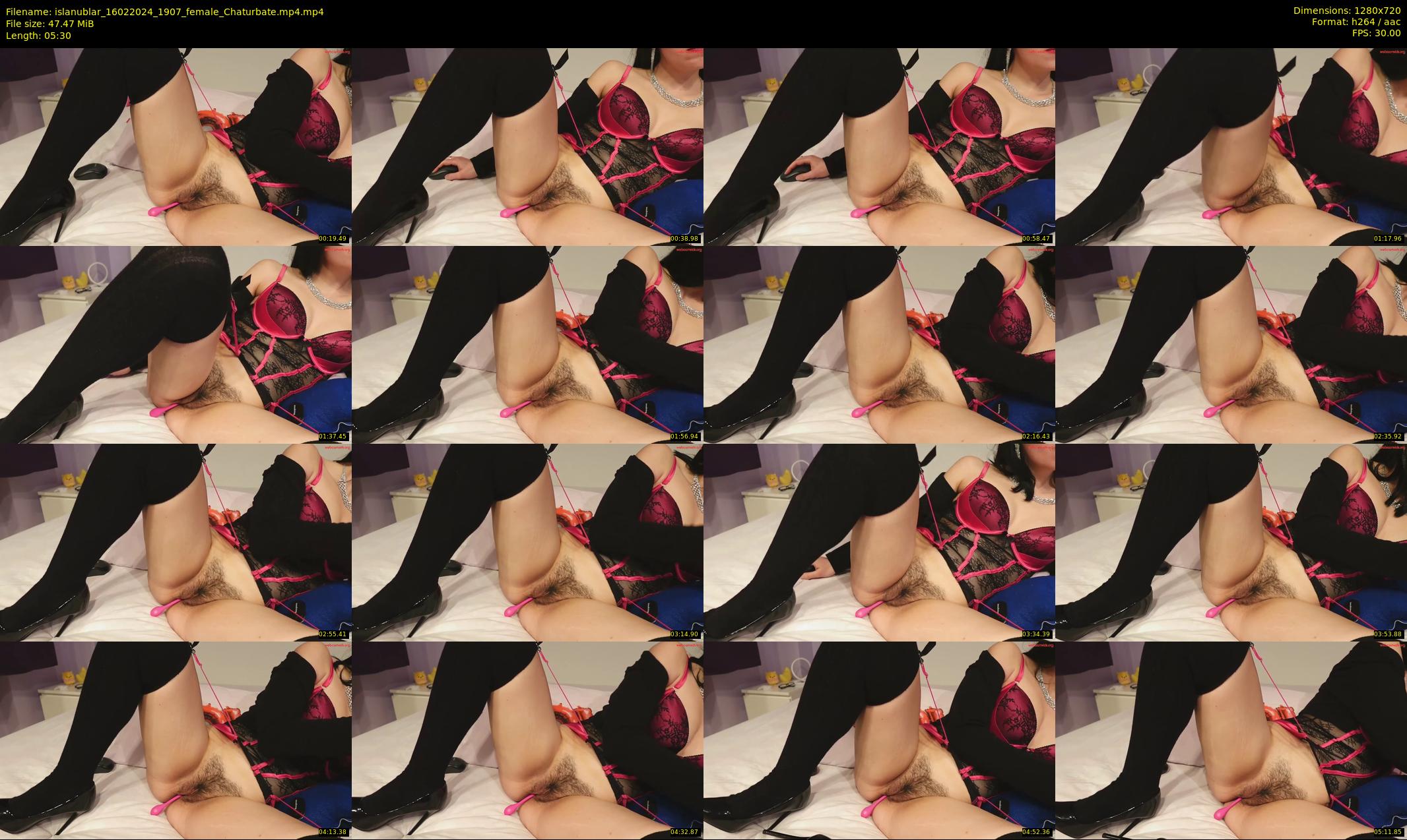 islanublar — 6 minute Chaturbate female cam show recording, 720p, Feb 16, 2024