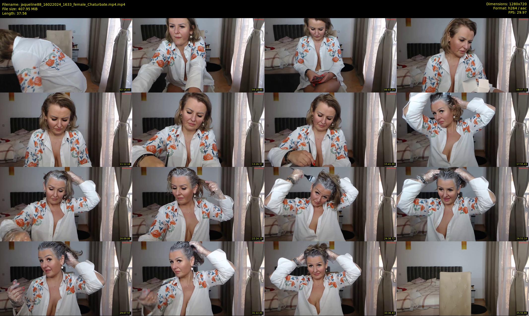 jaqueline88 — 38 minute Chaturbate female cam show recording, 720p, Feb 16, 2024