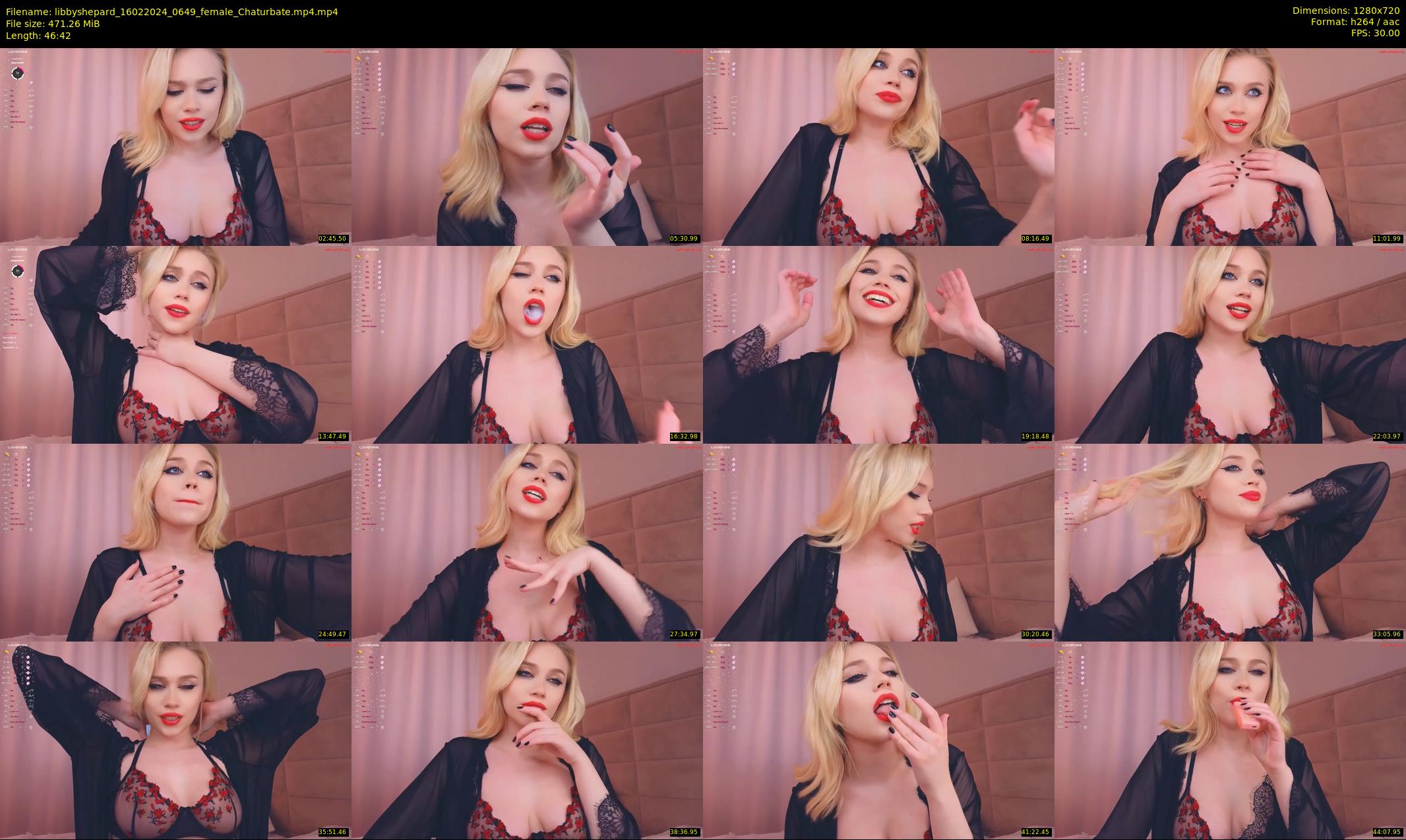 libbyshepard — 47 minute Chaturbate female cam show recording, 720p, Feb 16, 2024