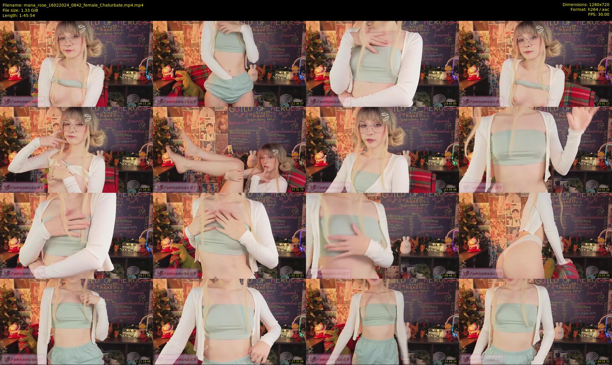 mana_rose — 106 minute Chaturbate female cam show recording, 720p, Feb 16, 2024