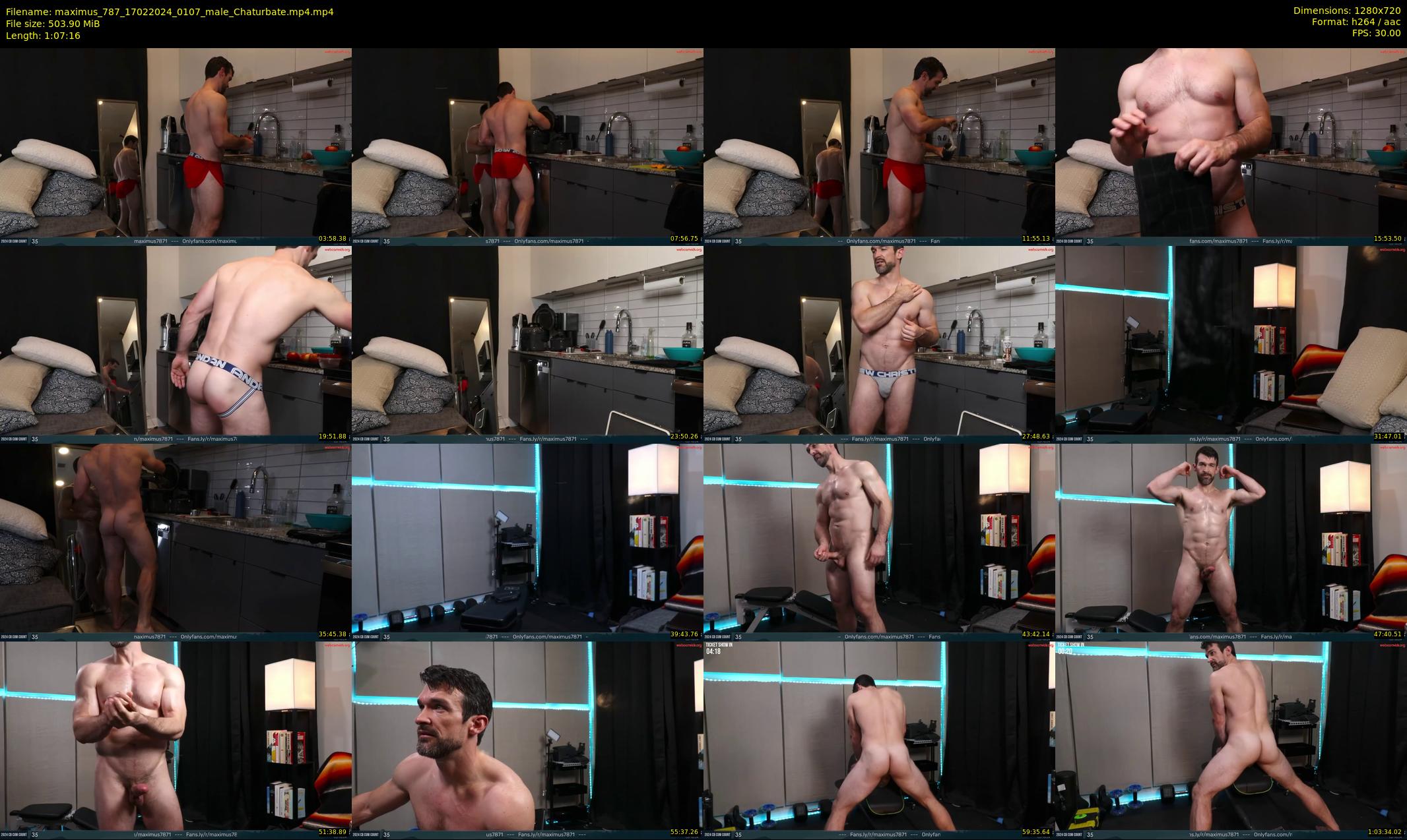 maximus_787 — 68 minute Chaturbate male cam show recording, 720p, Feb 17, 2024