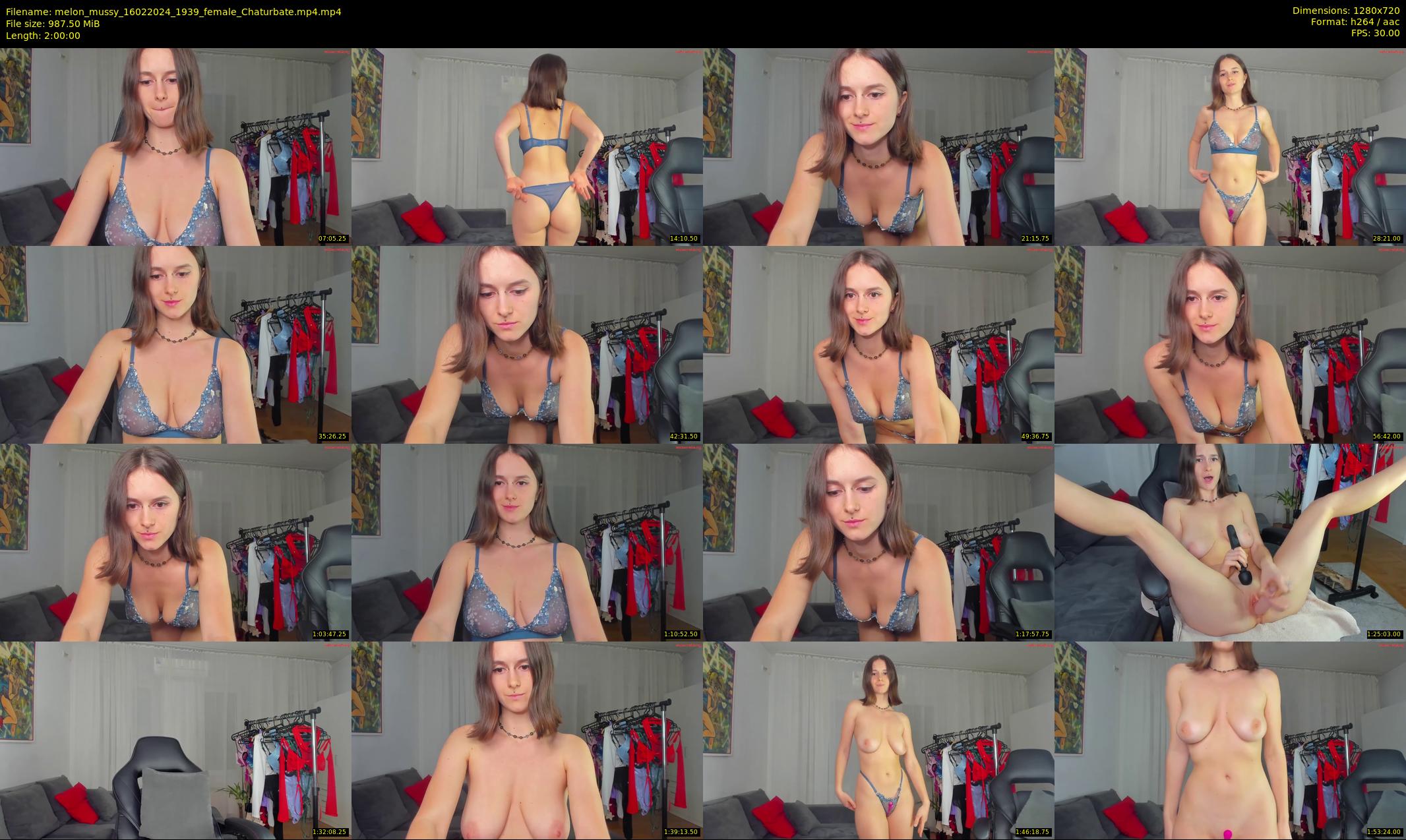 melon_mussy — 120 minute Chaturbate female cam show recording, 720p, Feb 16, 2024