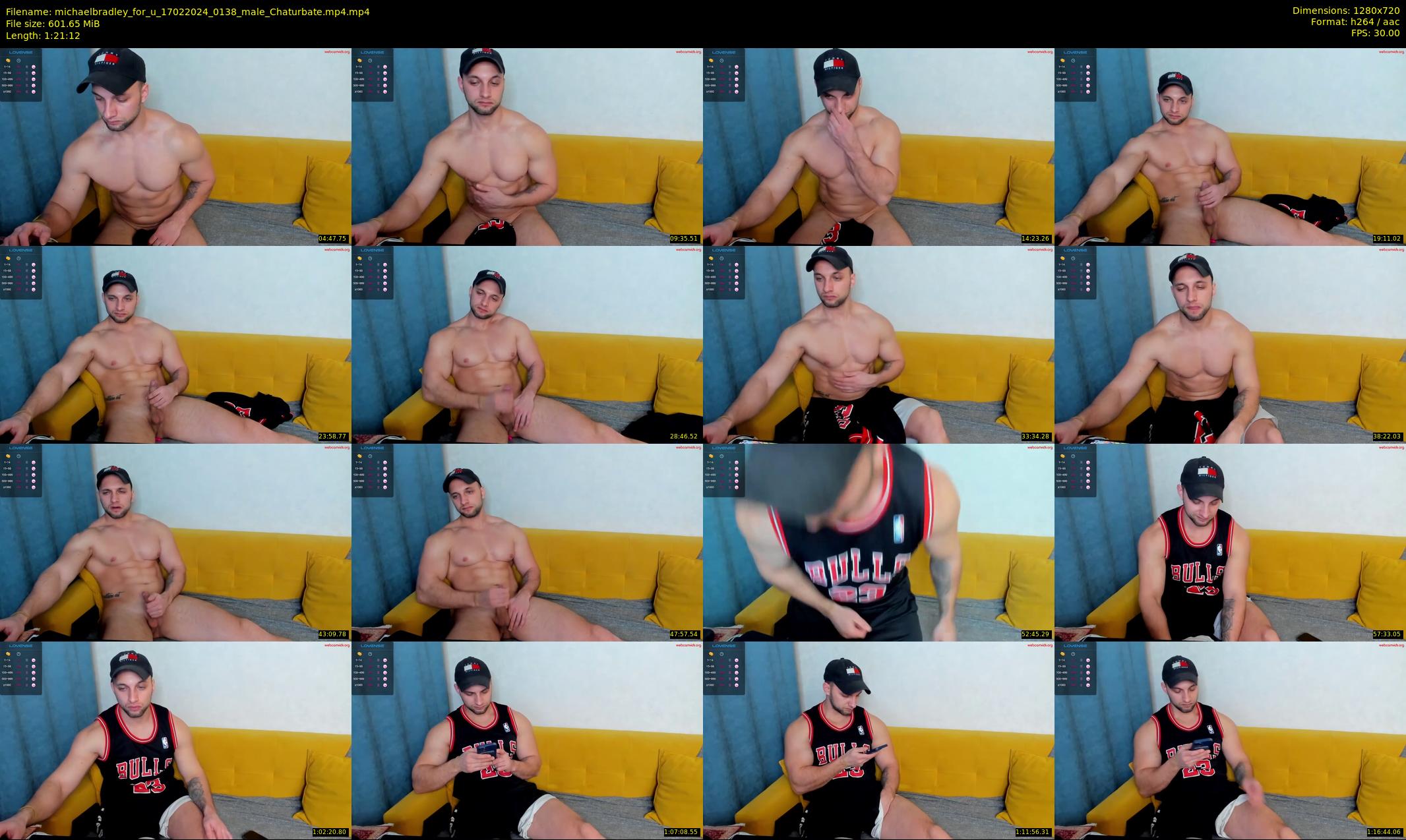 michaelbradley_for_u — 82 minute Chaturbate male cam show recording, 720p, Feb 17, 2024