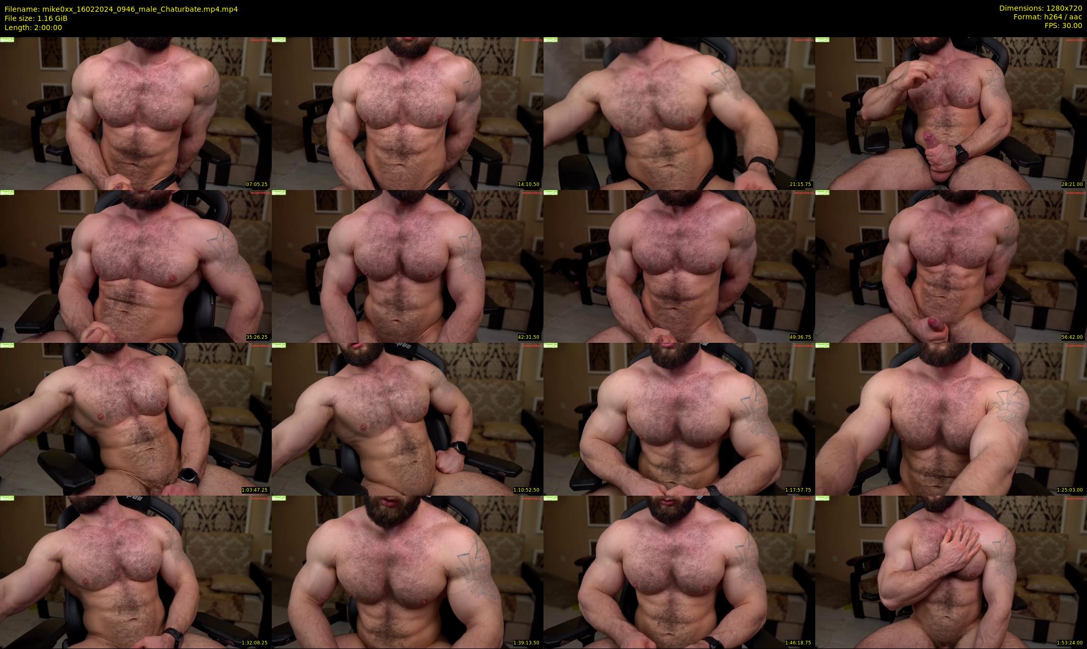 mike0xx — 120 minute Chaturbate male cam show recording, 720p, Feb 16, 2024