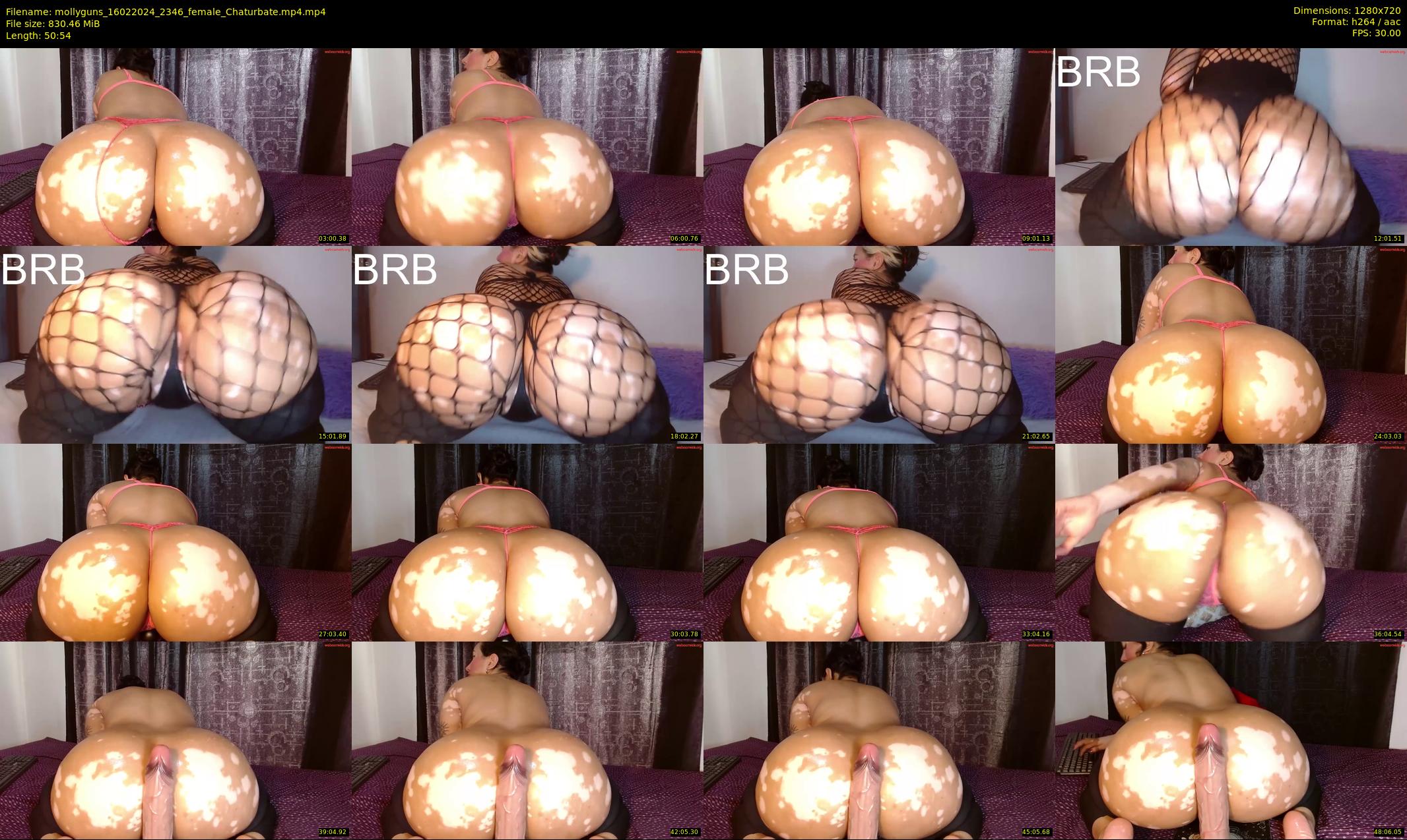 mollyguns — 51 minute Chaturbate female cam show recording, 720p, Feb 16, 2024