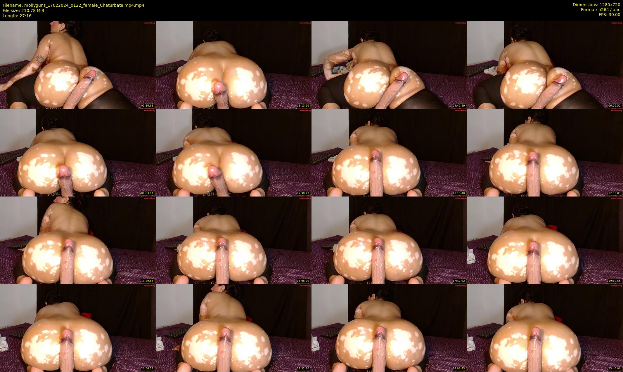mollyguns — 28 minute Chaturbate female cam show recording, 720p, Feb 17, 2024
