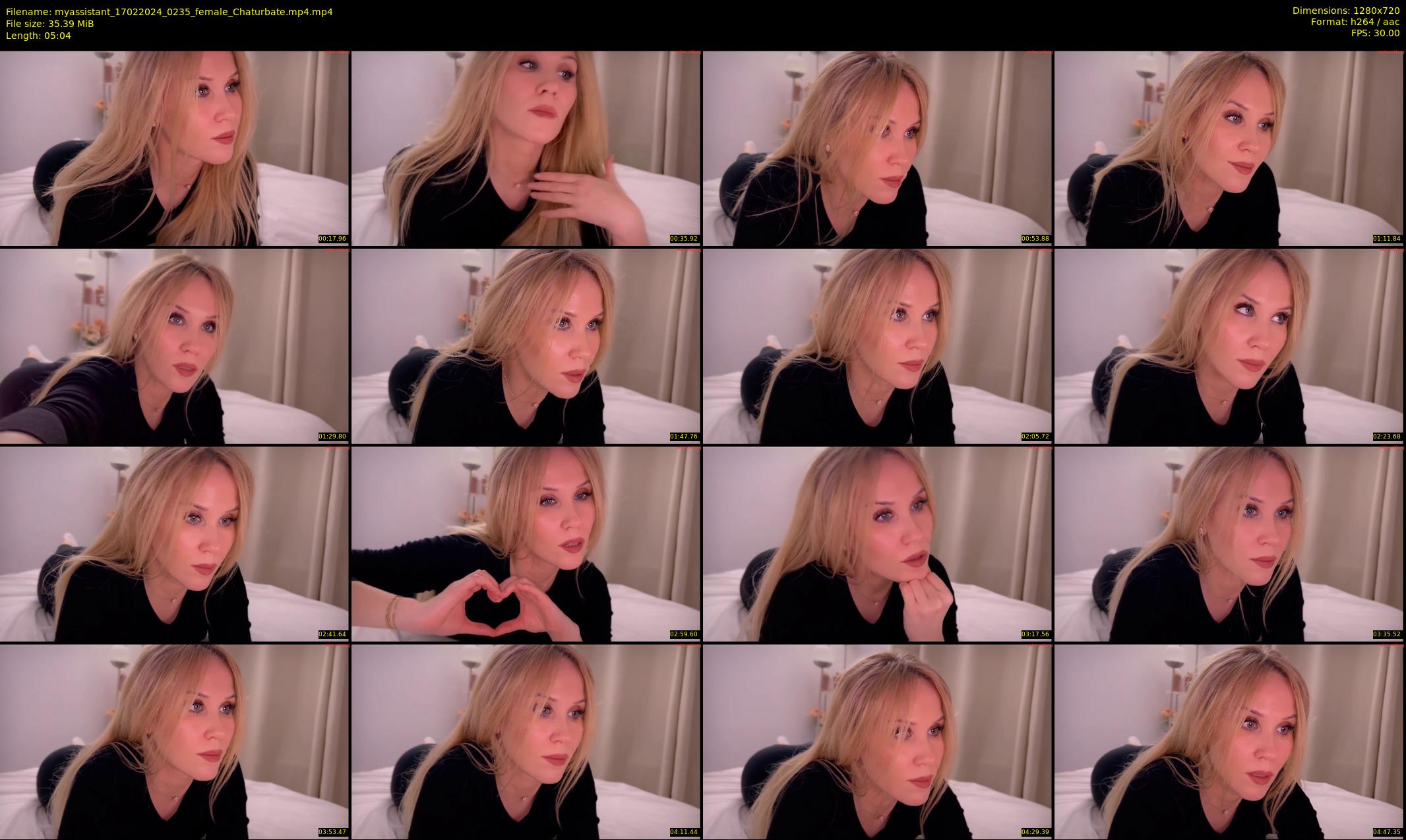 myassistant — 6 minute Chaturbate female cam show recording, 720p, Feb 17, 2024