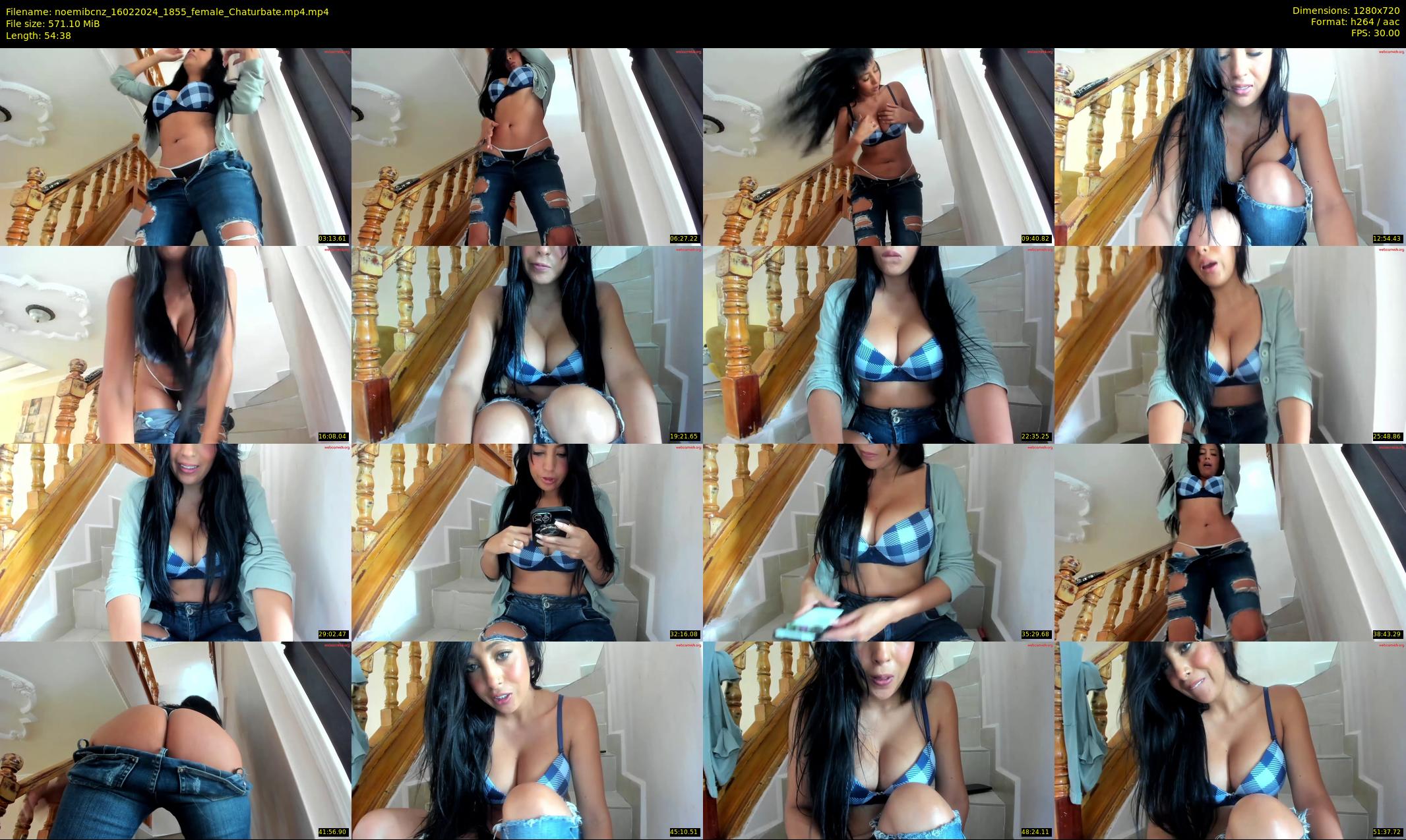 noemibcnz — 55 minute Chaturbate couple cam show recording, 720p, Feb 16, 2024