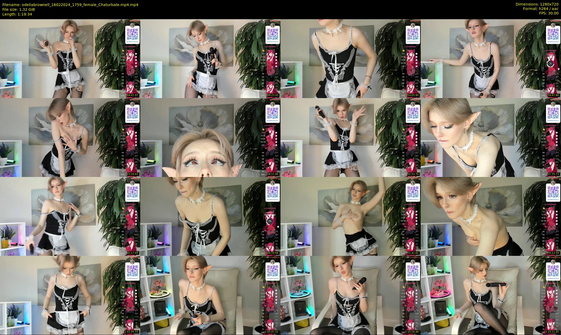odeliabrownell — 80 minute Chaturbate female cam show recording, 720p, Feb 16, 2024