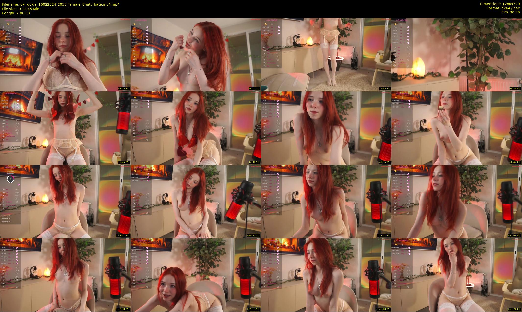oki_dokie — 120 minute Chaturbate female cam show recording, 720p, Feb 16, 2024