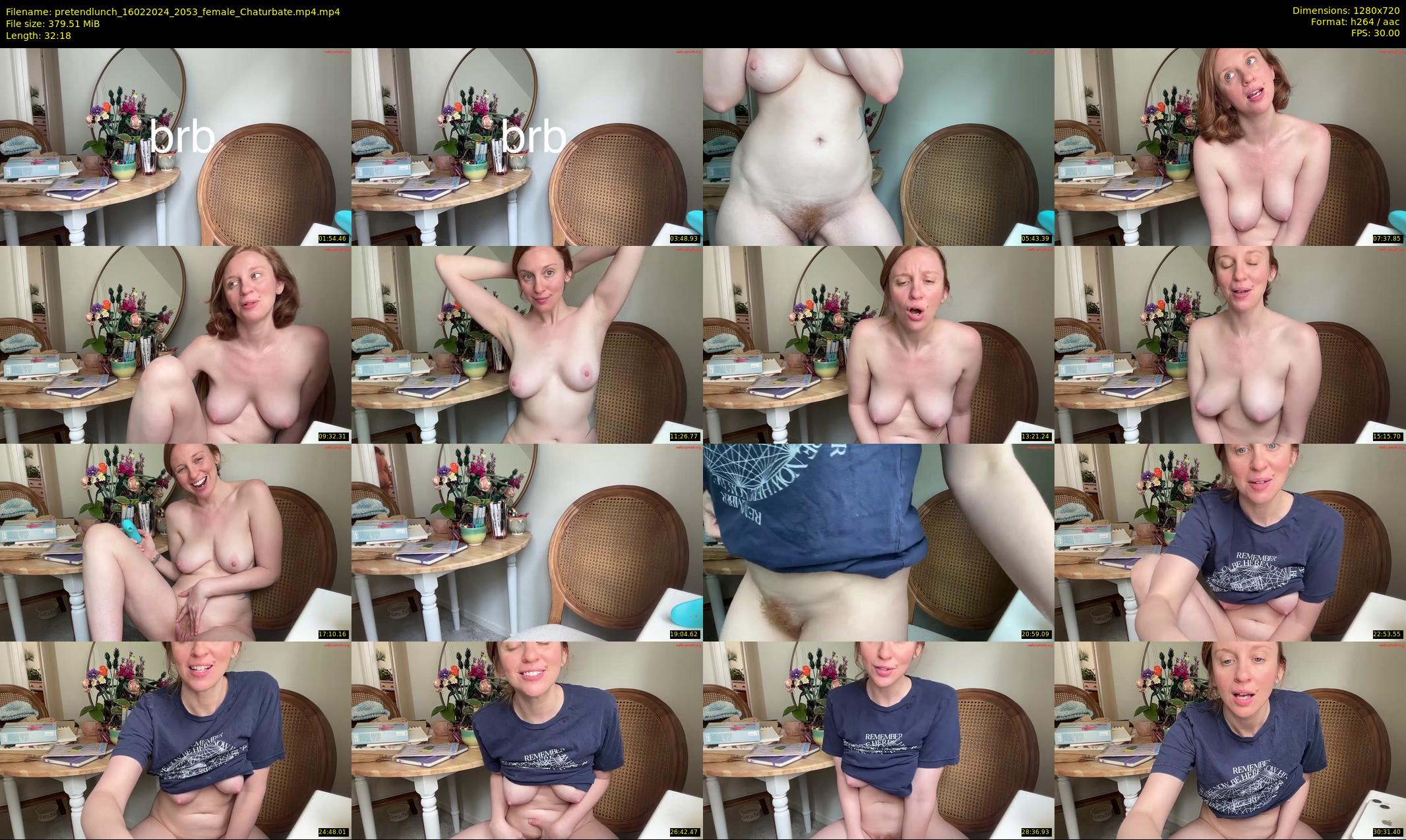 pretendlunch — 33 minute Chaturbate couple cam show recording, 720p, Feb 16, 2024