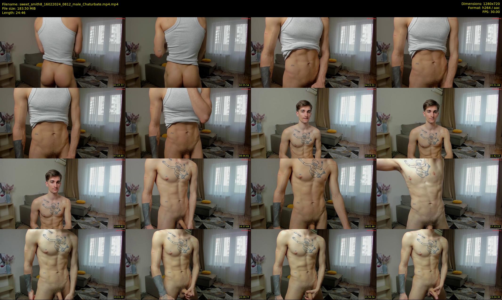 sweet_smith8 — 25 minute Chaturbate male cam show recording, 720p, Feb 16, 2024