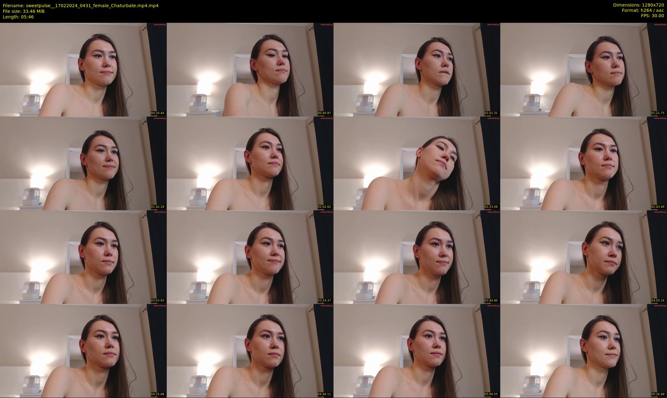 sweetpulse_ — 6 minute Chaturbate female cam show recording, 720p, Feb 17, 2024