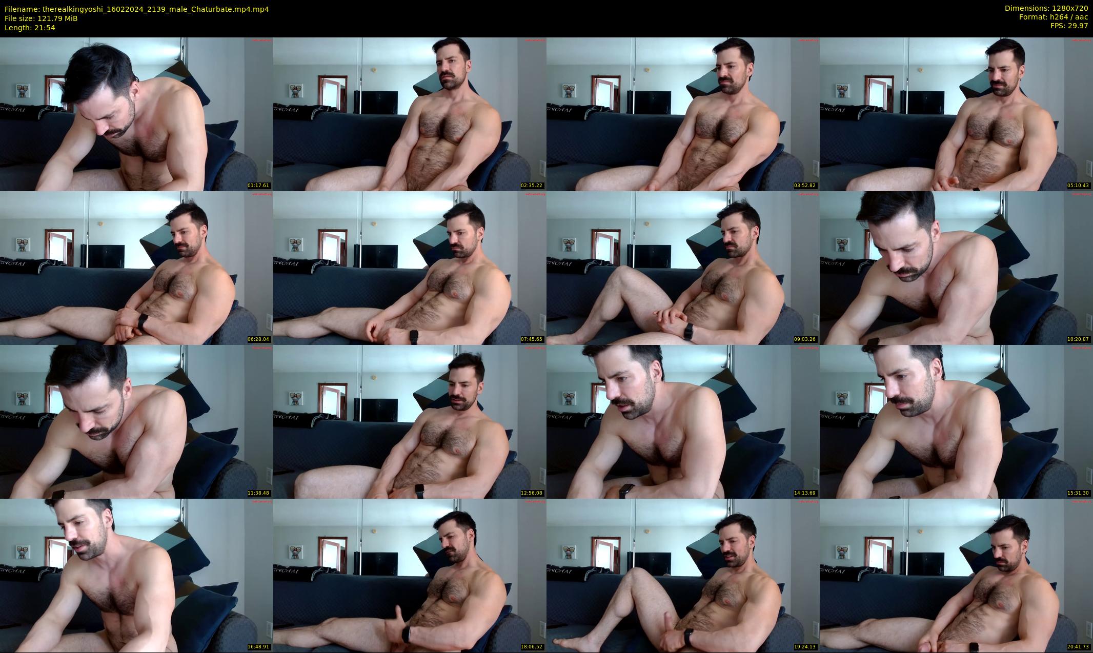 therealkingyoshi — 22 minute Chaturbate male cam show recording, 720p, Feb 16, 2024