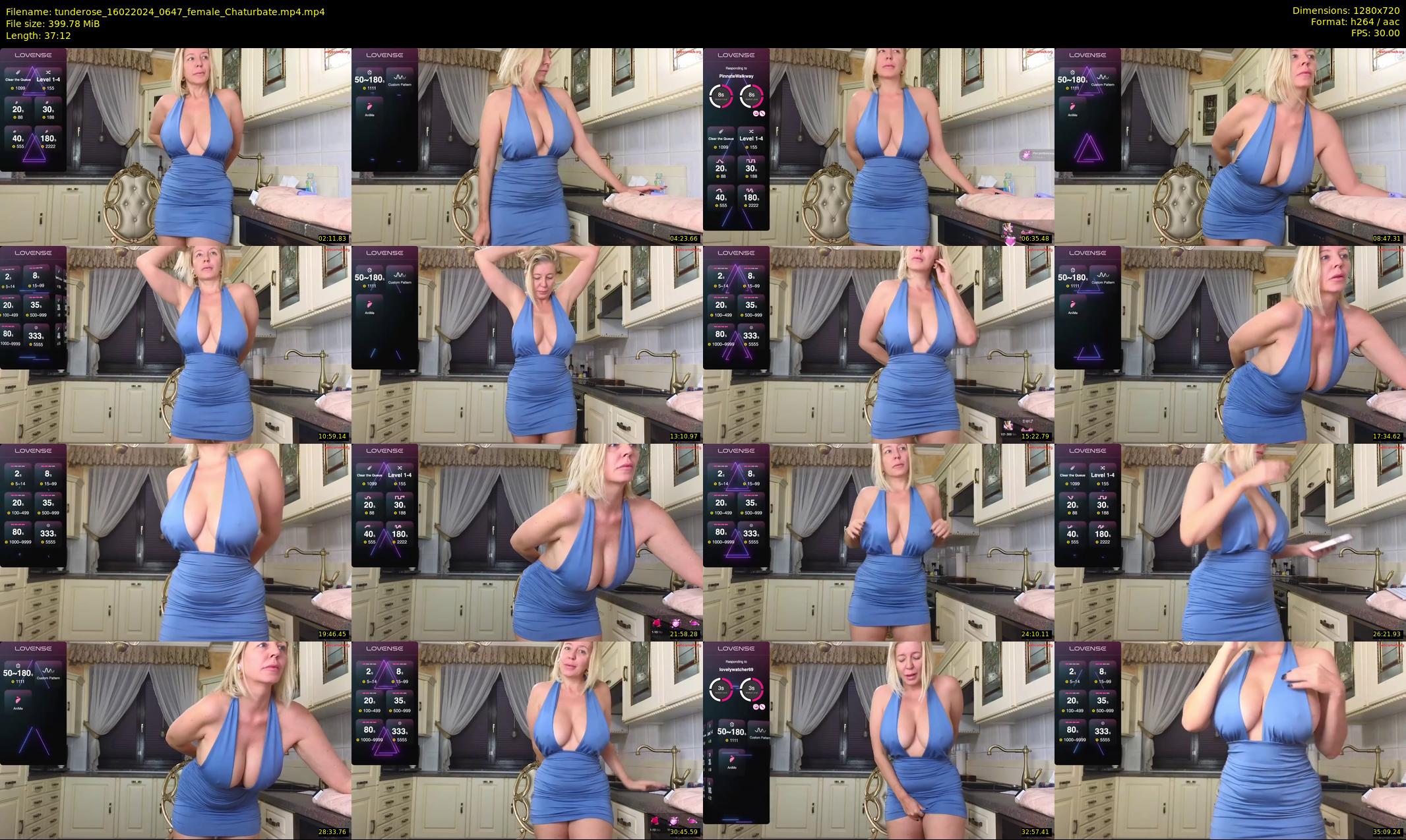 tunderose — 38 minute Chaturbate female cam show recording, 720p, Feb 16, 2024