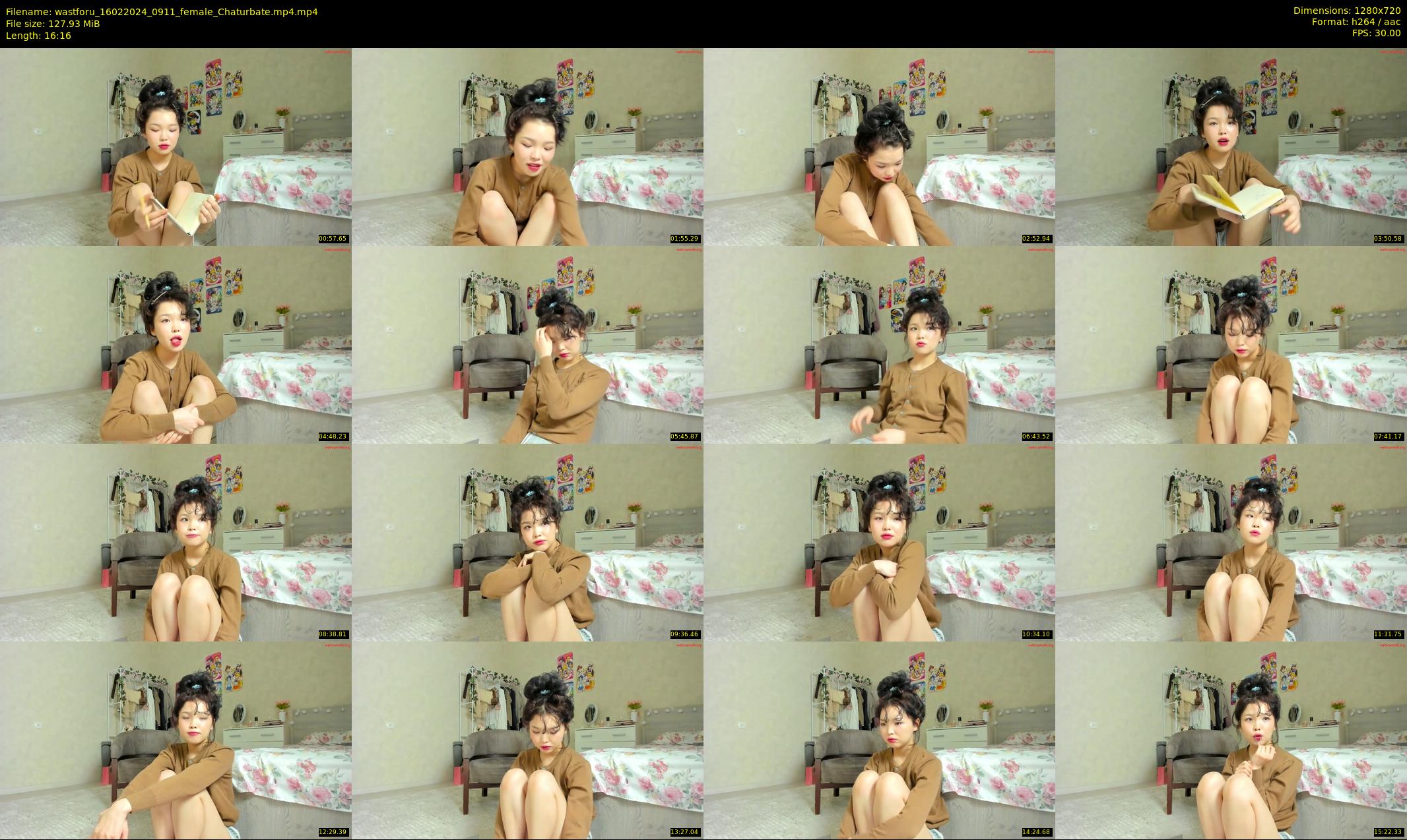 wastforu — 17 minute Chaturbate female cam show recording, 720p, Feb 16, 2024
