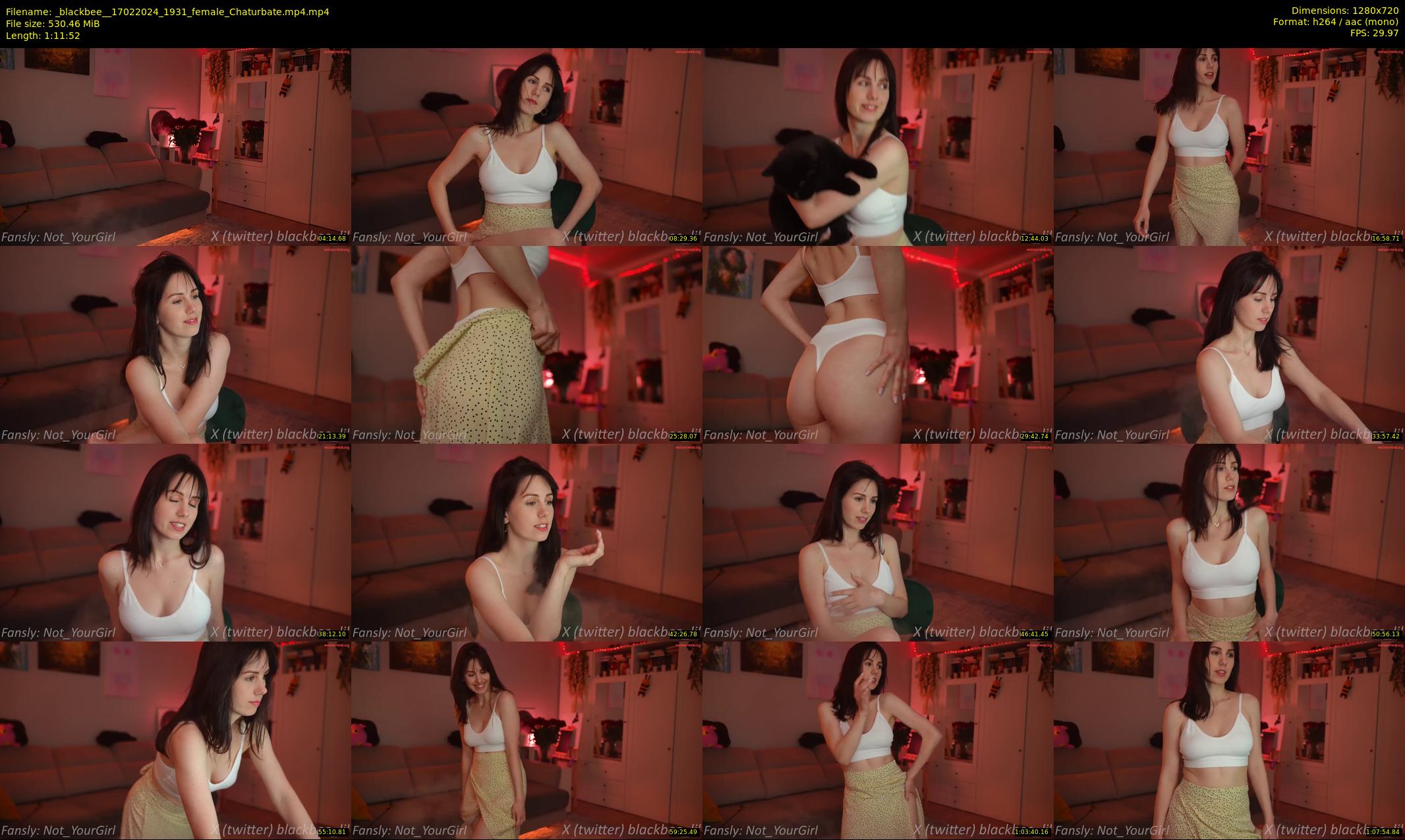 _blackbee_ — 72 minute Chaturbate female cam show recording, 720p, Feb 17, 2024