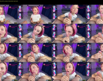 _blowjob_queen_ — 3 minute Chaturbate couple cam show recording, 720p, Feb 18, 2024