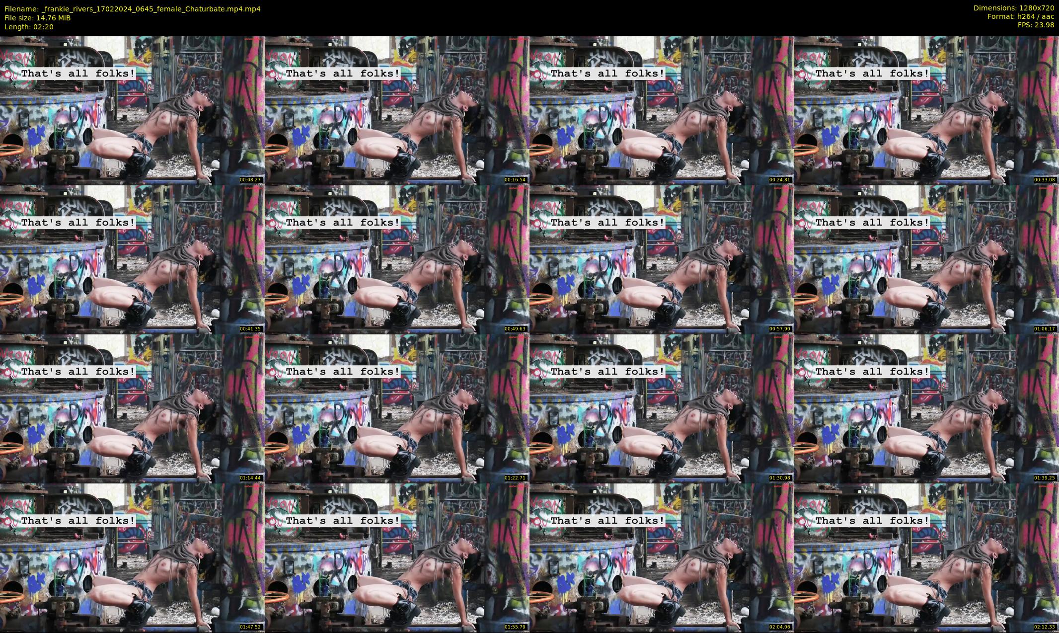 _frankie_rivers — 3 minute Chaturbate female cam show recording, 720p, Feb 17, 2024