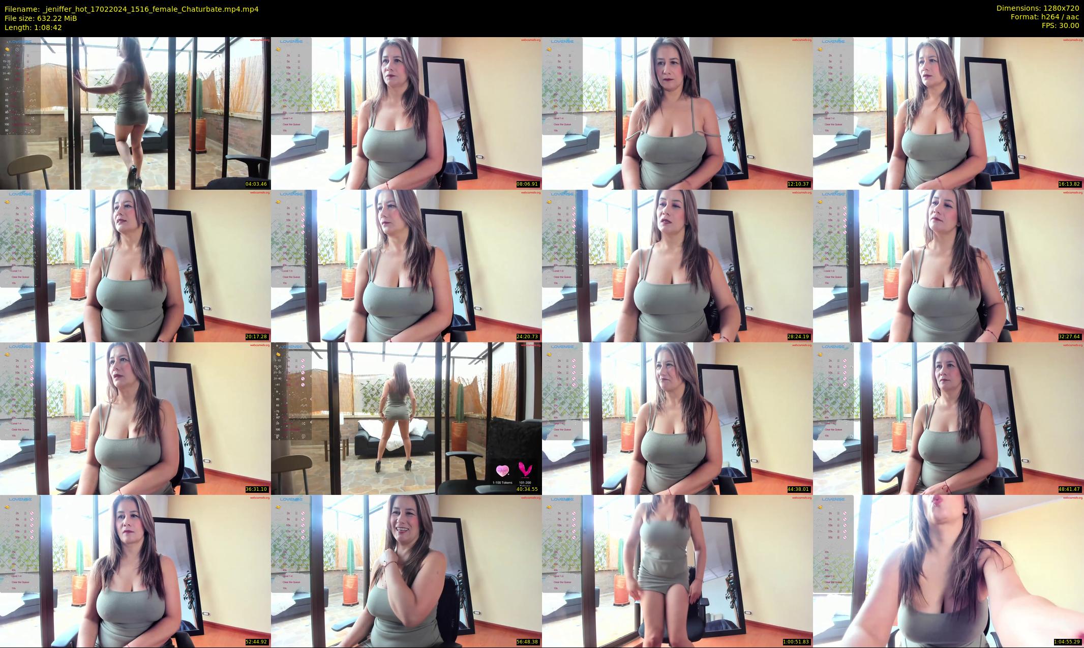 _jeniffer_hot — 69 minute Chaturbate female cam show recording, 720p, Feb 17, 2024