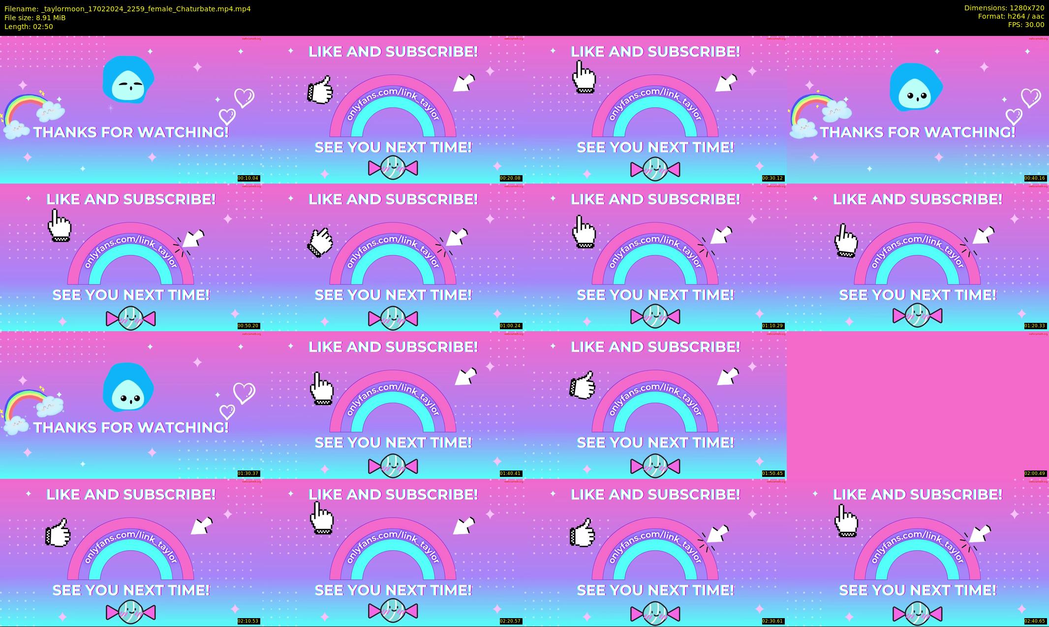 _taylormoon — 3 minute Chaturbate female cam show recording, 720p, Feb 17, 2024