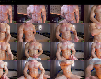 adam_muscle_ — 118 minute Chaturbate male cam show recording, 720p, Feb 18, 2024