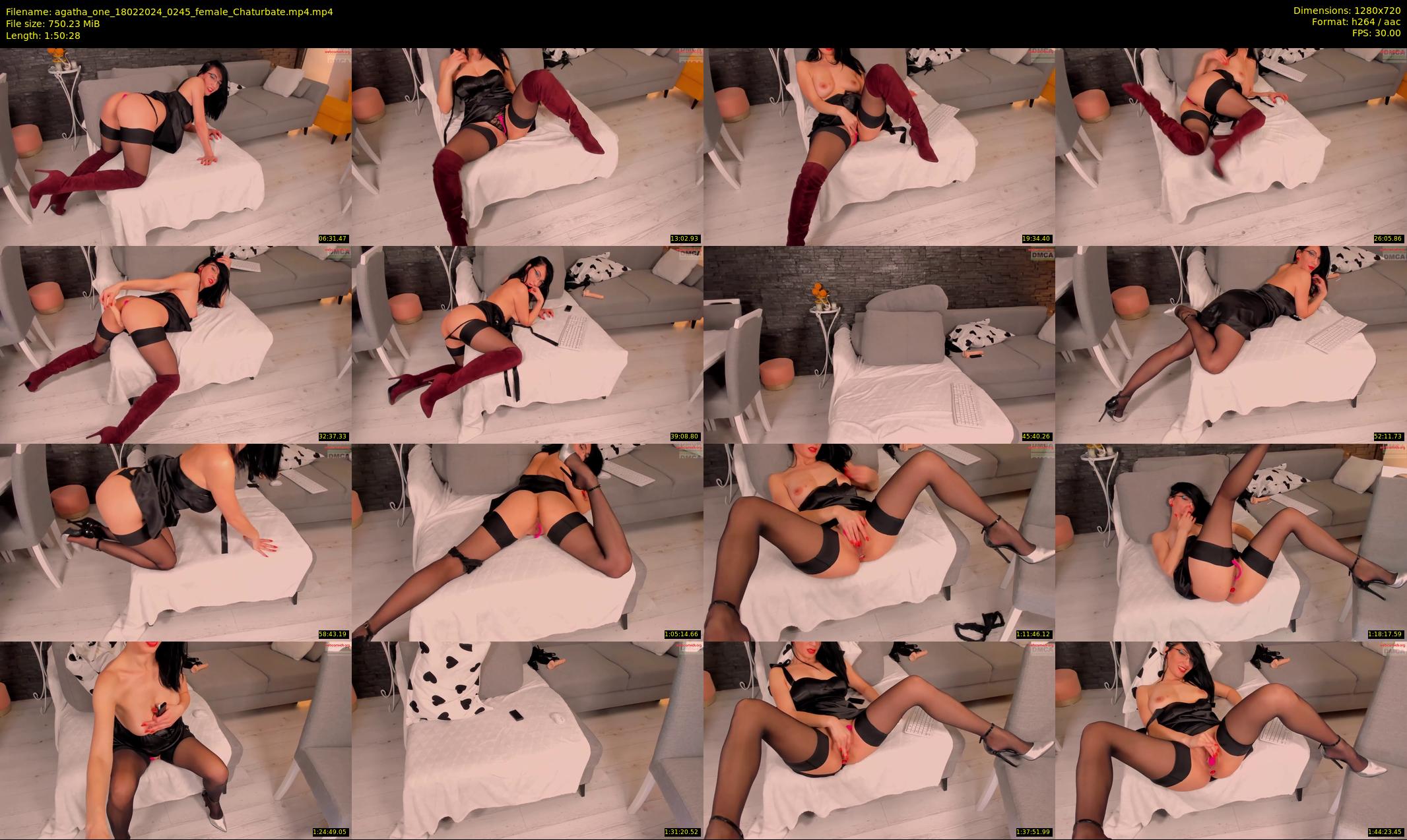 agatha_one — 111 minute Chaturbate female cam show recording, 720p, Feb 18, 2024