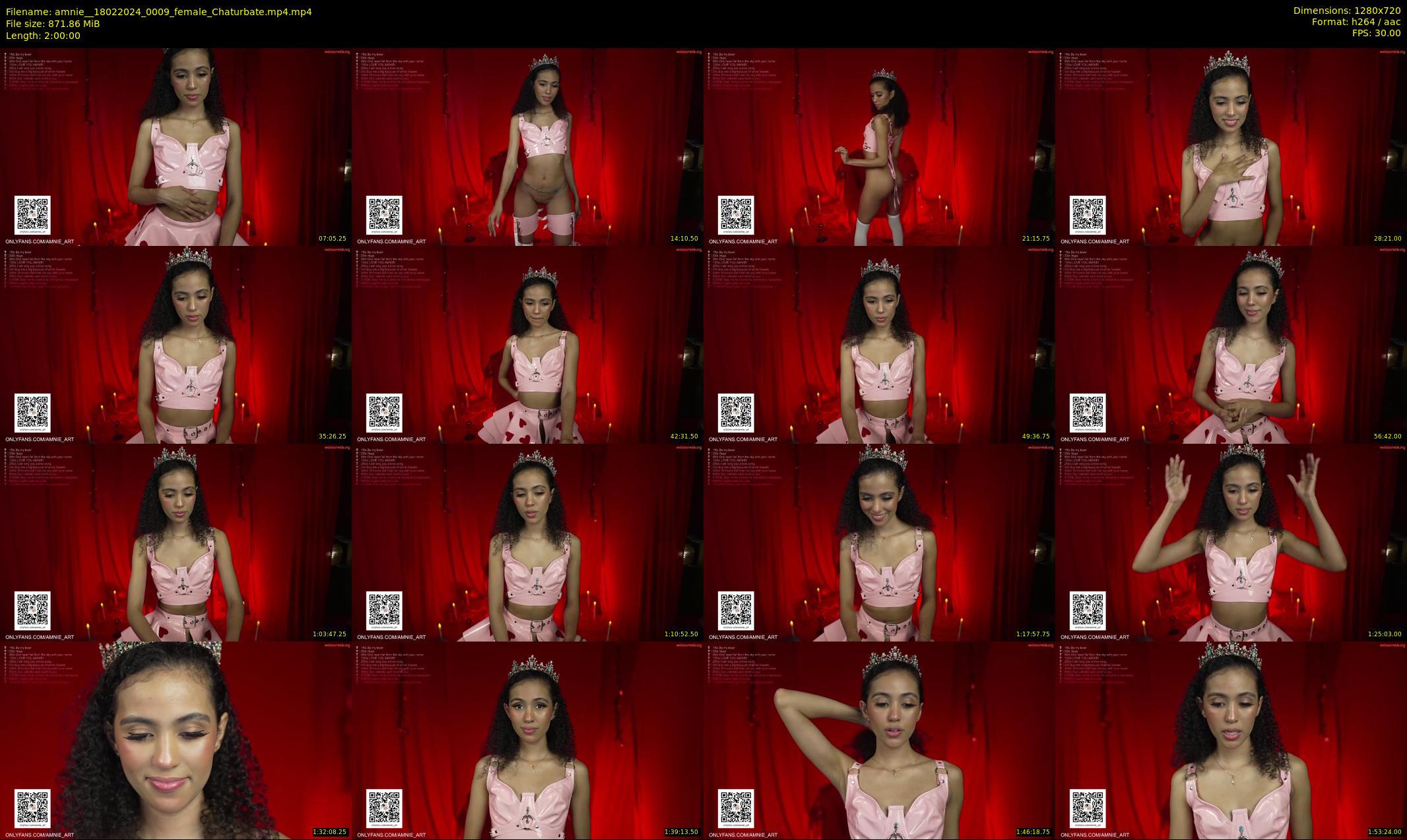 amnie_ — 120 minute Chaturbate female cam show recording, 720p, Feb 18, 2024