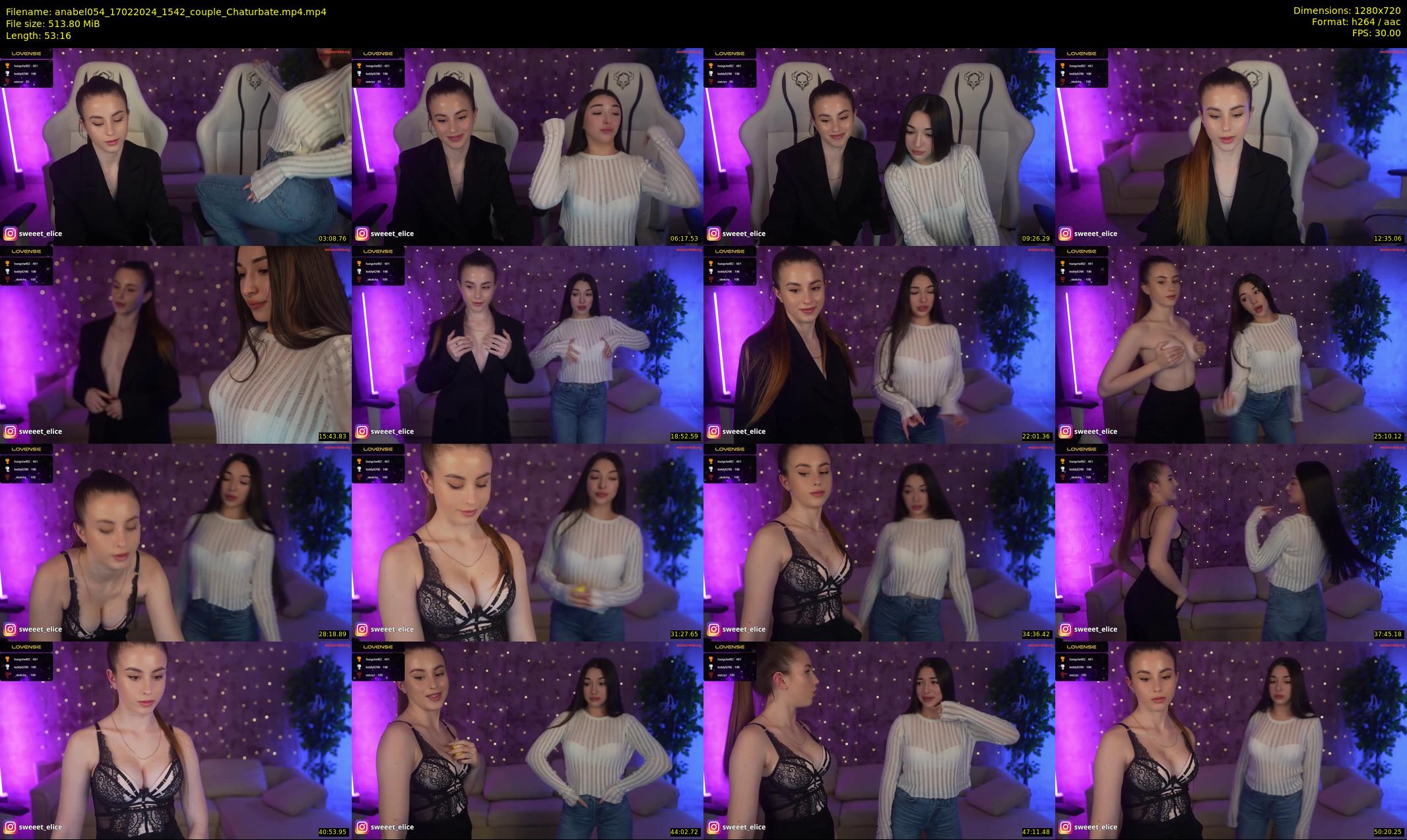 anabel054 — 54 minute Chaturbate female cam show recording, 720p, Feb 17, 2024