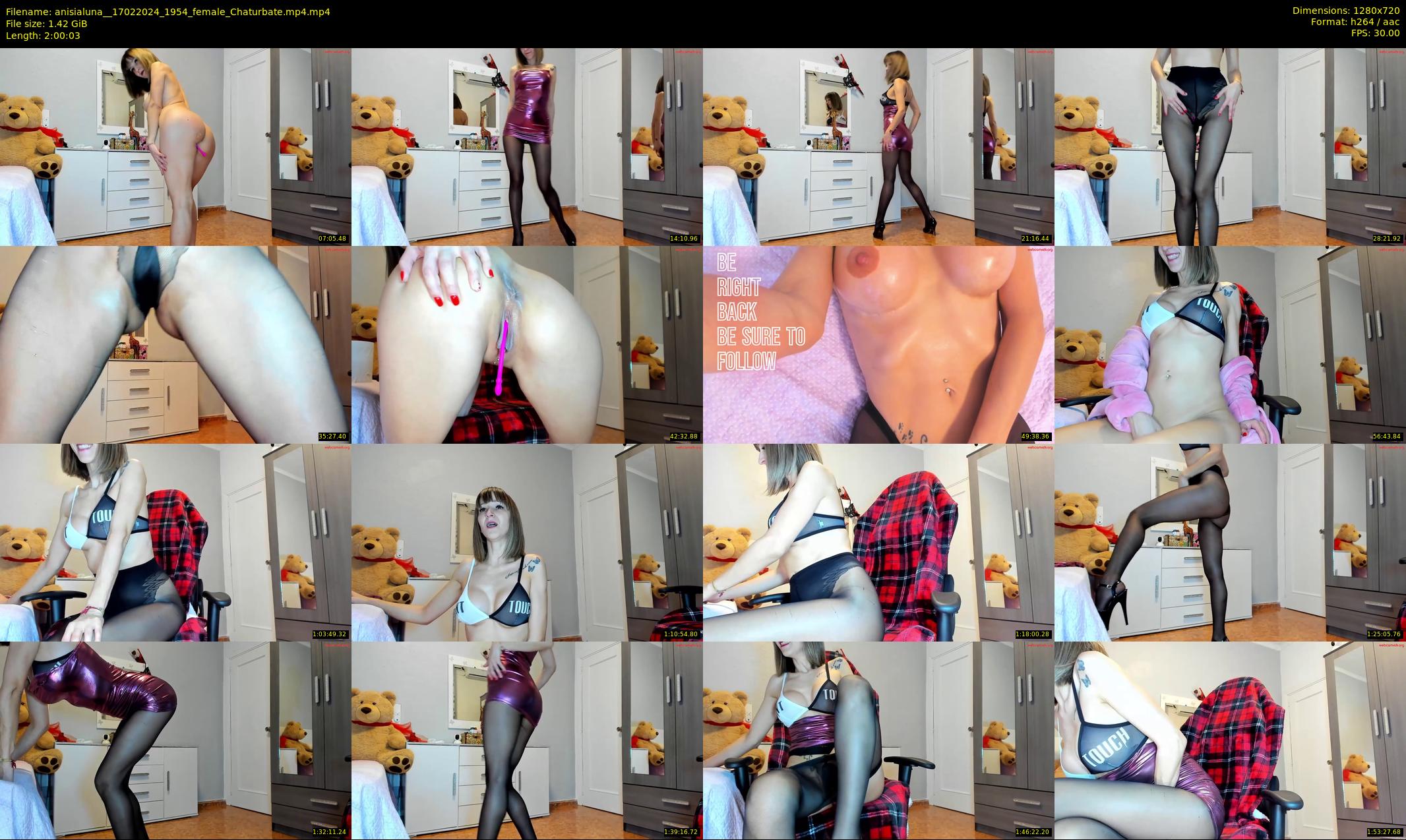 anisialuna_ — 121 minute Chaturbate female cam show recording, 720p, Feb 17, 2024