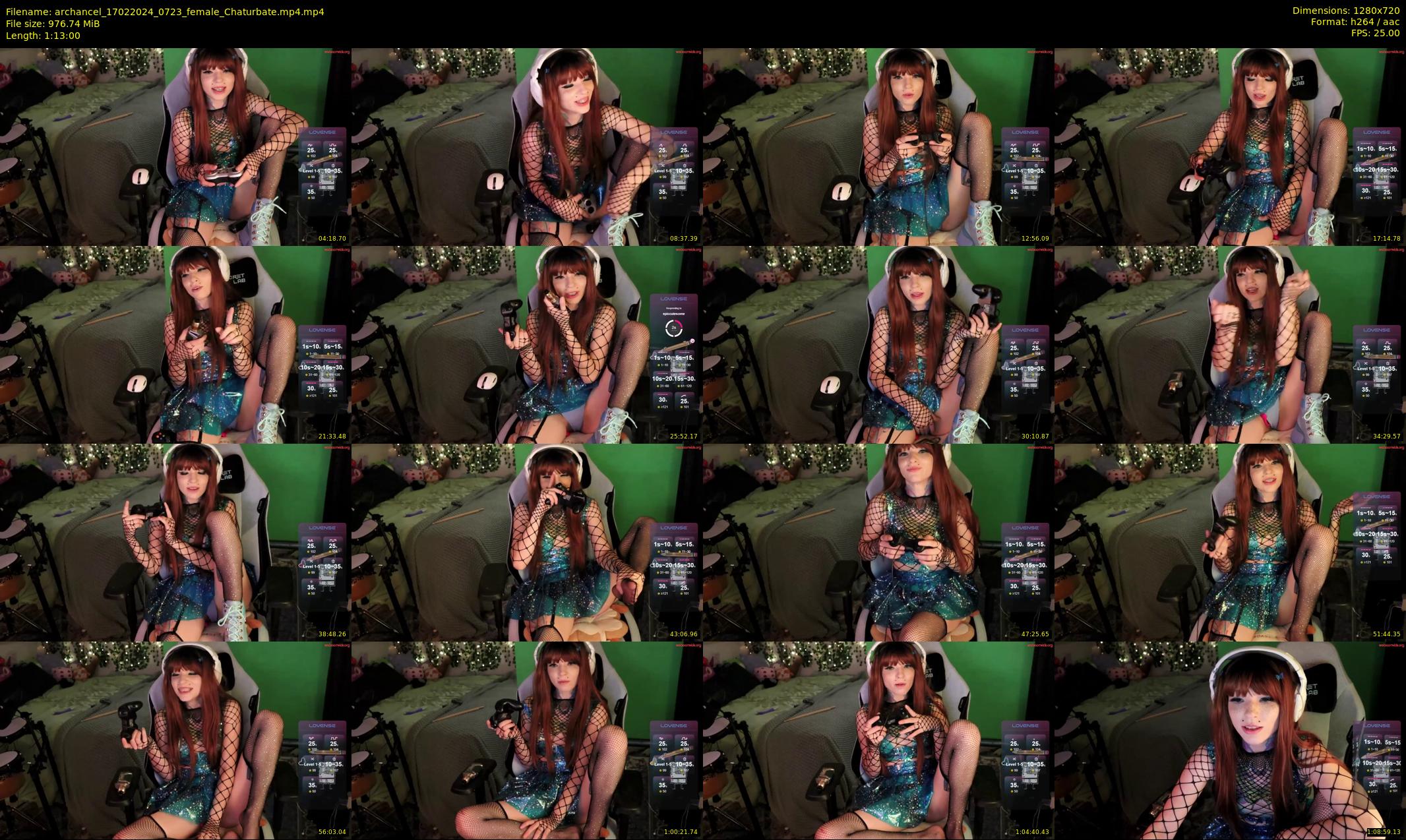 archancel — 73 minute Chaturbate female cam show recording, 720p, Feb 17, 2024