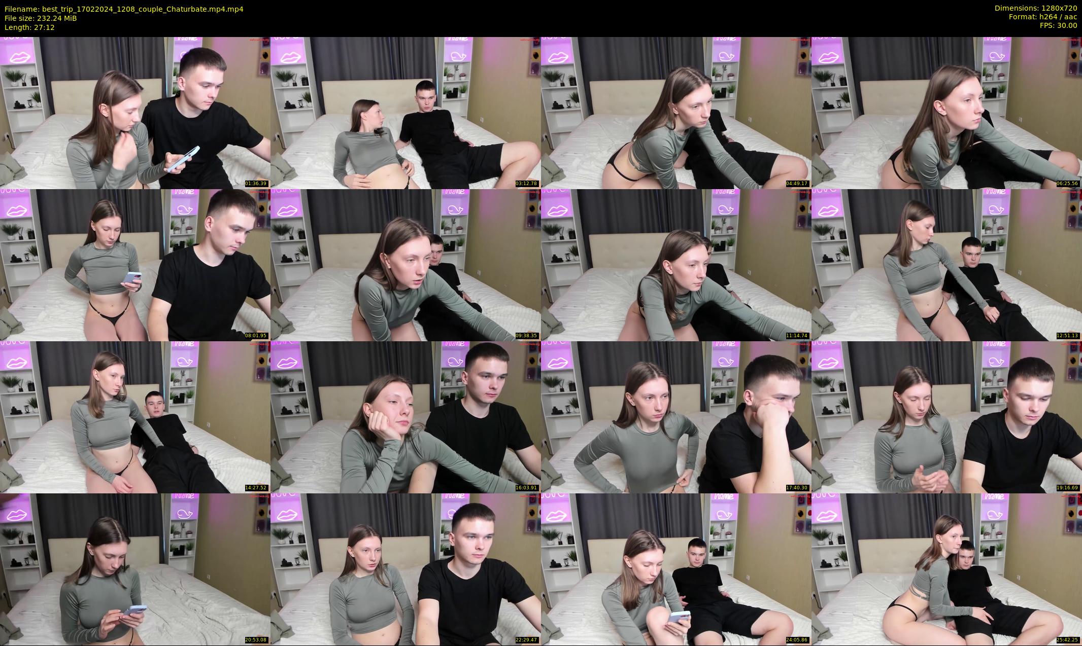 best_trip — 28 minute Chaturbate couple cam show recording, 720p, Feb 17, 2024