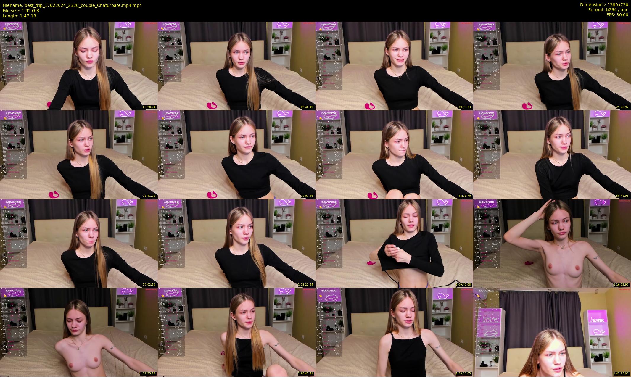 best_trip — 108 minute Chaturbate couple cam show recording, 720p, Feb 17, 2024