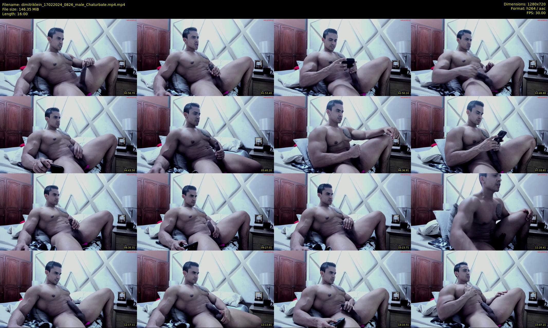 dimitriklein — 16 minute Chaturbate male cam show recording, 720p, Feb 17, 2024
