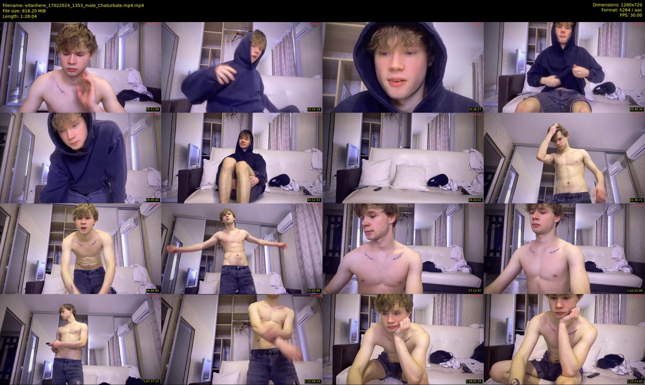 eitanhere — 89 minute Chaturbate male cam show recording, 720p, Feb 17, 2024