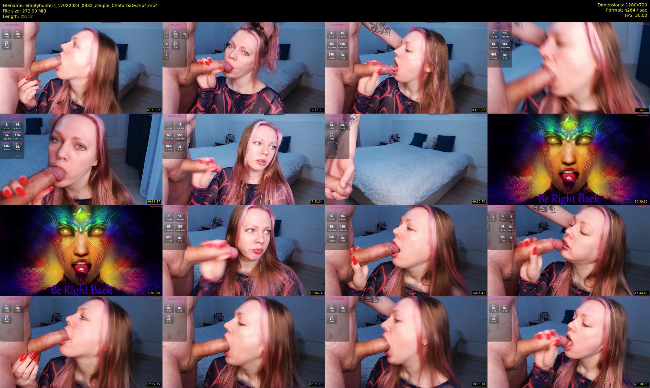 emptyhunters — 23 minute Chaturbate couple cam show recording, 720p, Feb 17, 2024