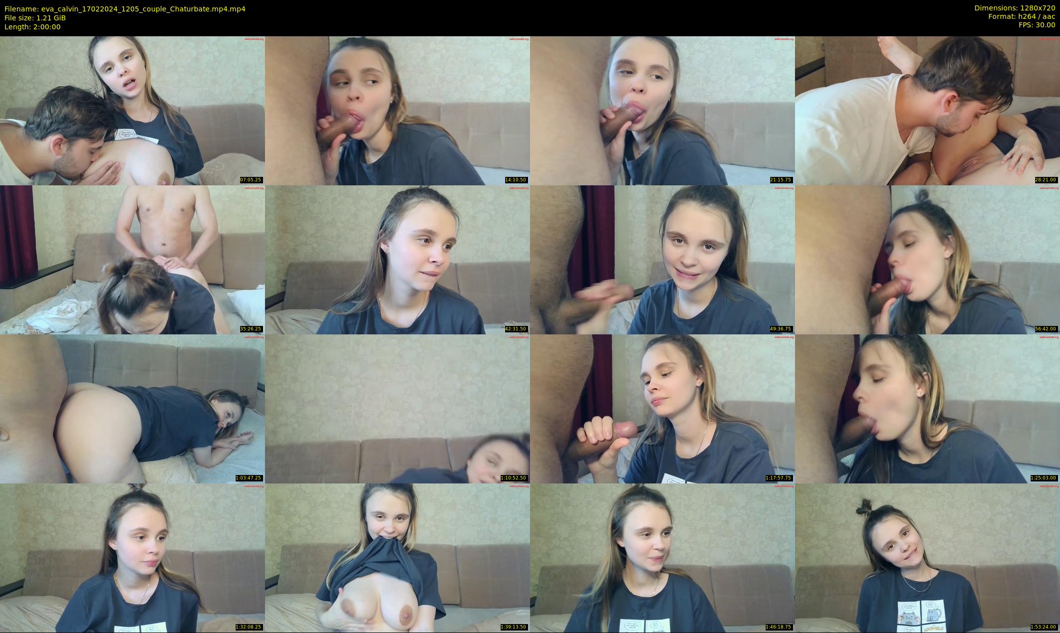 eva_calvin — 120 minute Chaturbate couple cam show recording, 720p, Feb 17, 2024