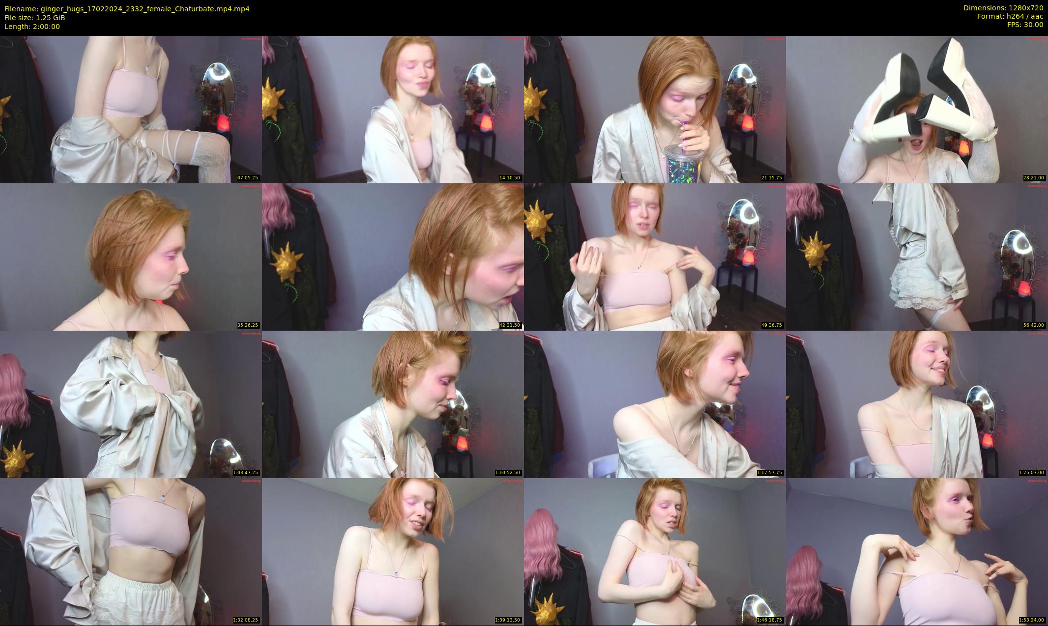 ginger_hugs — 120 minute Chaturbate female cam show recording, 720p, Feb 17, 2024