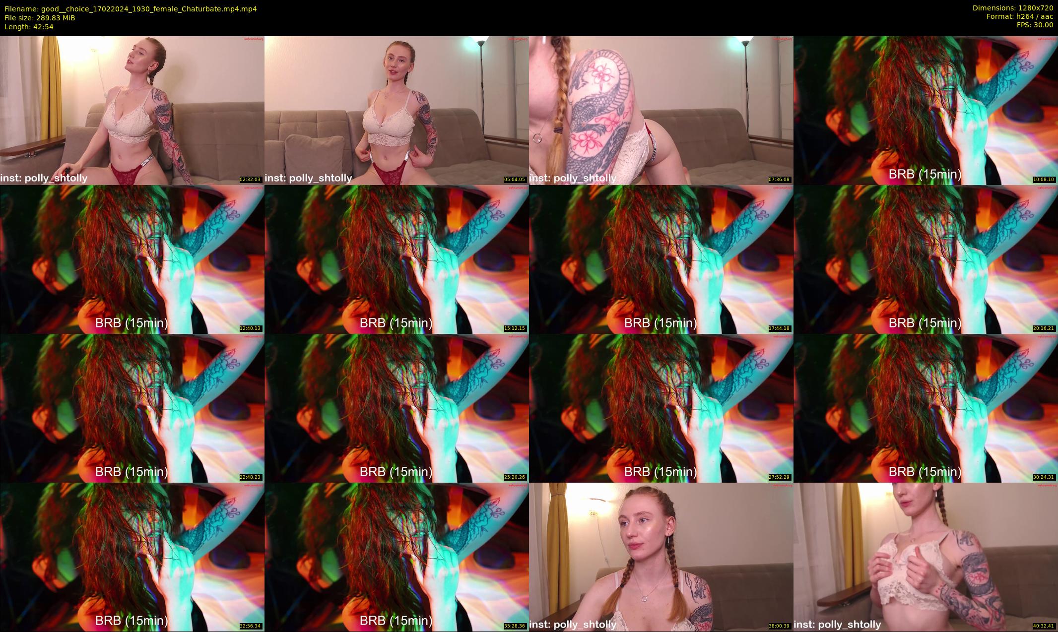 good__choice — 43 minute Chaturbate female cam show recording, 720p, Feb 17, 2024