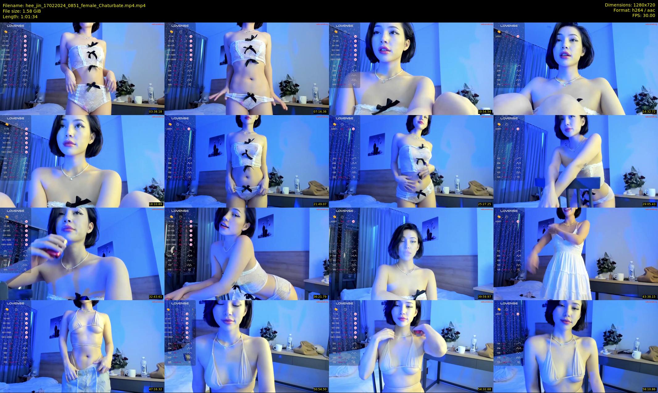 hee_jin — 62 minute Chaturbate female cam show recording, 720p, Feb 17, 2024