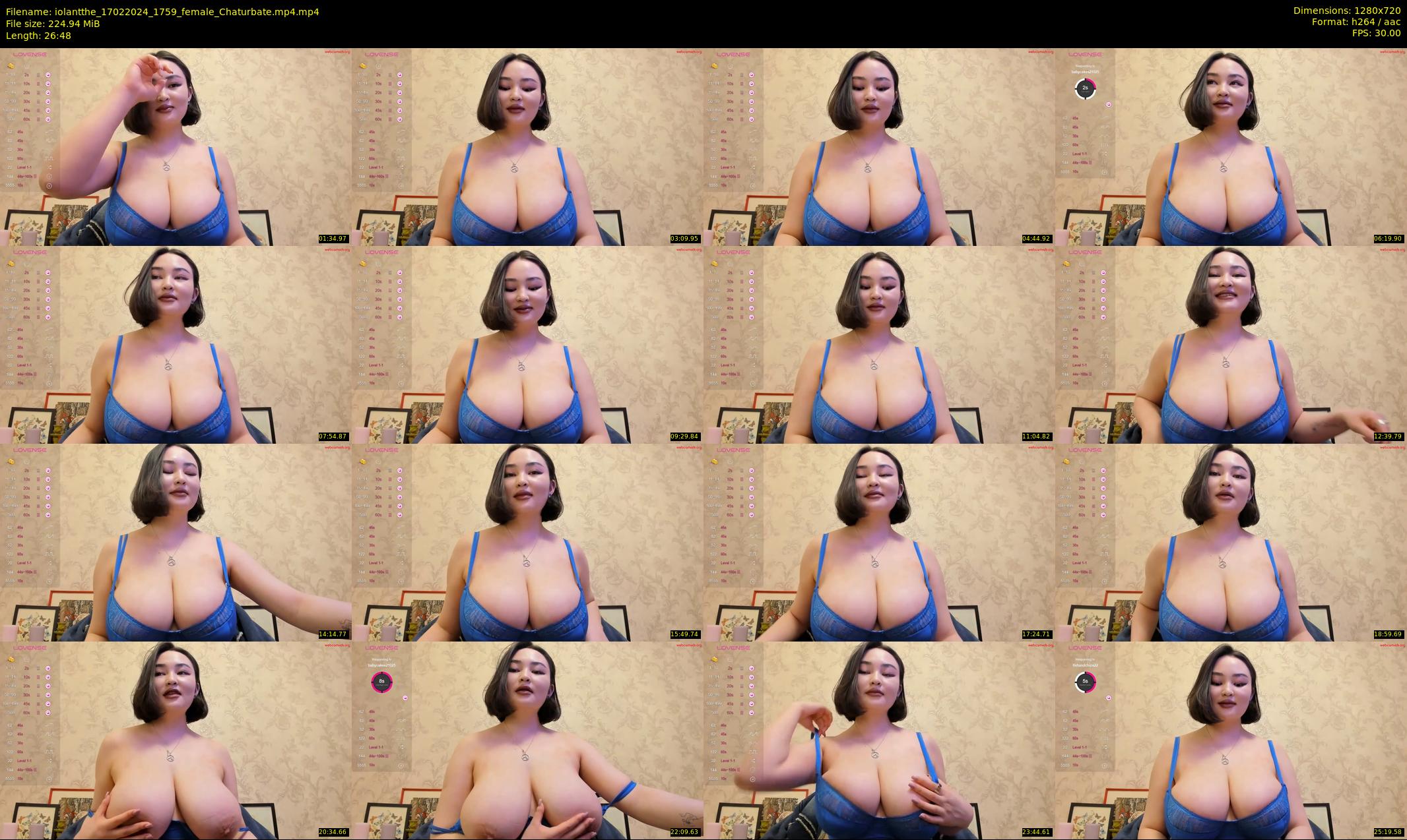 iolantthe — 27 minute Chaturbate female cam show recording, 720p, Feb 17, 2024