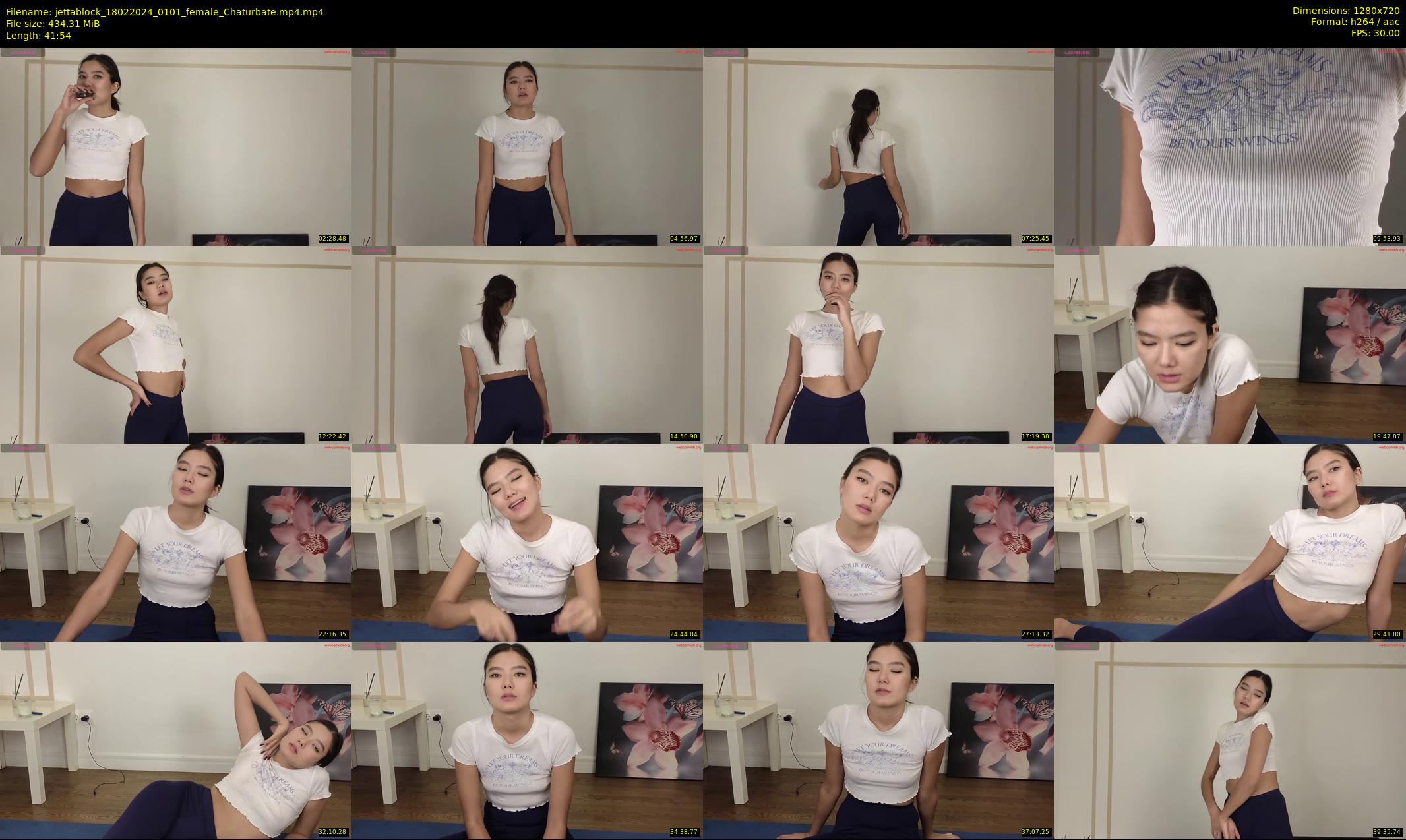 jettablock — 42 minute Chaturbate female cam show recording, 720p, Feb 18, 2024