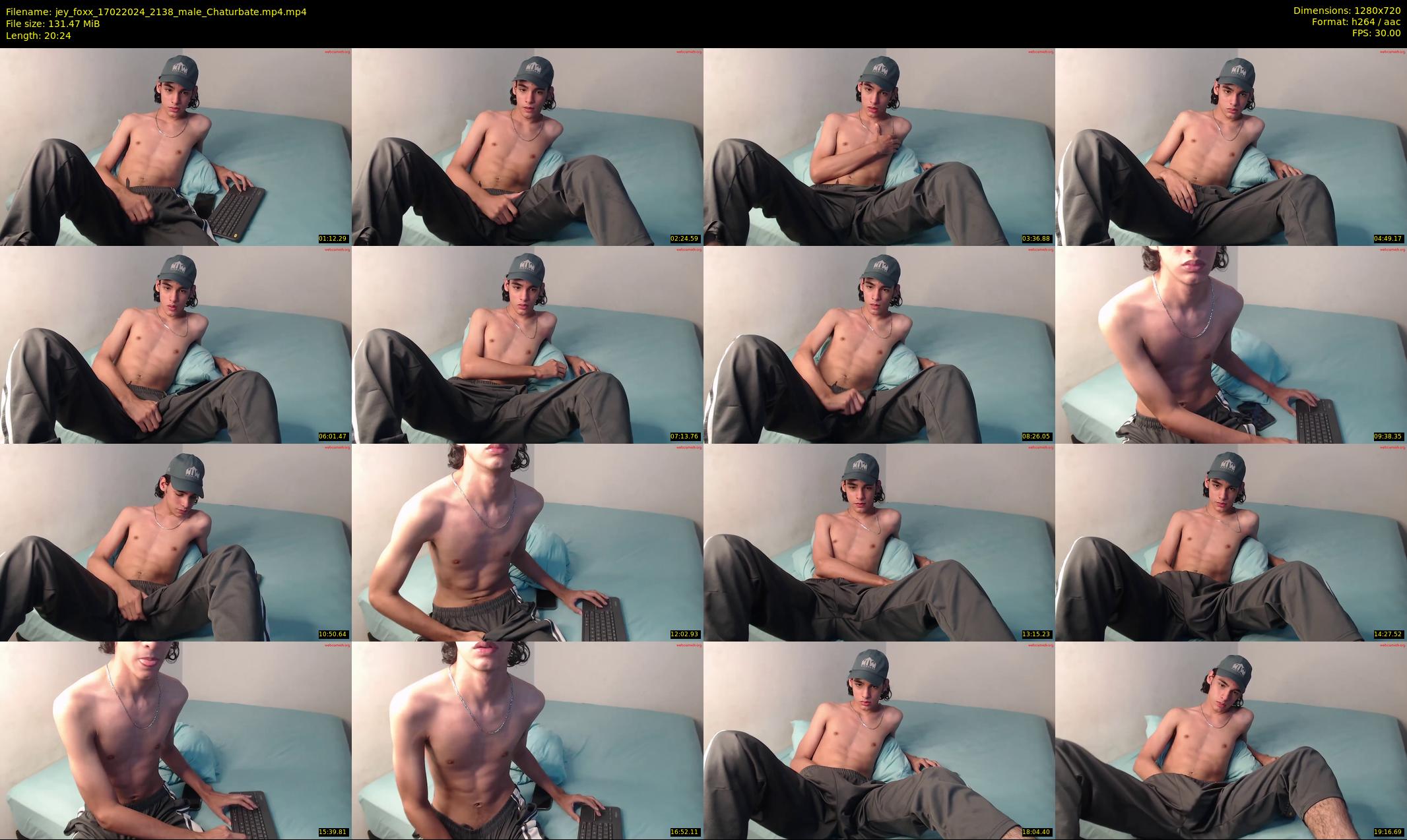 jey_foxx — 21 minute Chaturbate male cam show recording, 720p, Feb 17, 2024
