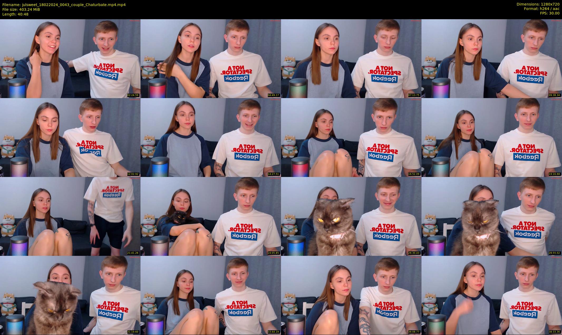 julsweet — 41 minute Chaturbate male cam show recording, 720p, Feb 18, 2024