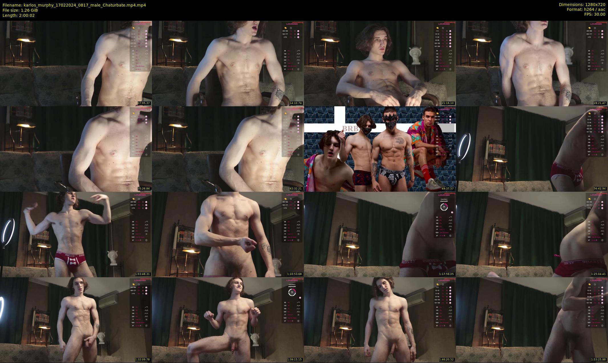 karlos_murphy — 121 minute Chaturbate male cam show recording, 720p, Feb 17, 2024