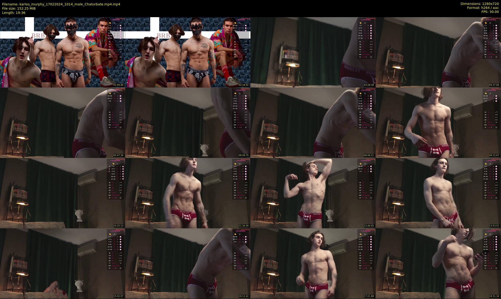 karlos_murphy — 20 minute Chaturbate male cam show recording, 720p, Feb 17, 2024
