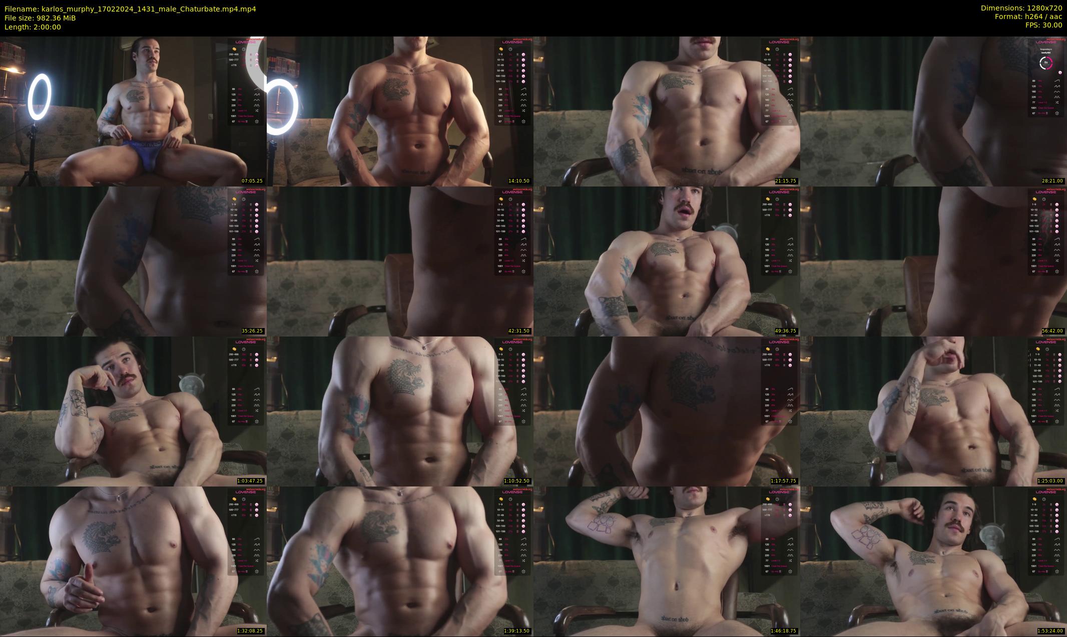 karlos_murphy — 120 minute Chaturbate male cam show recording, 720p, Feb 17, 2024