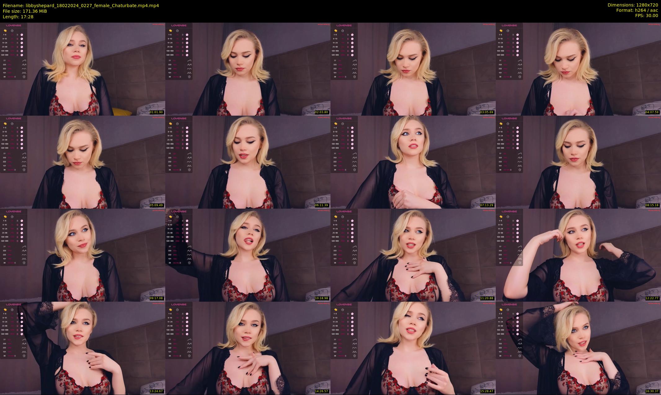 libbyshepard — 18 minute Chaturbate female cam show recording, 720p, Feb 18, 2024