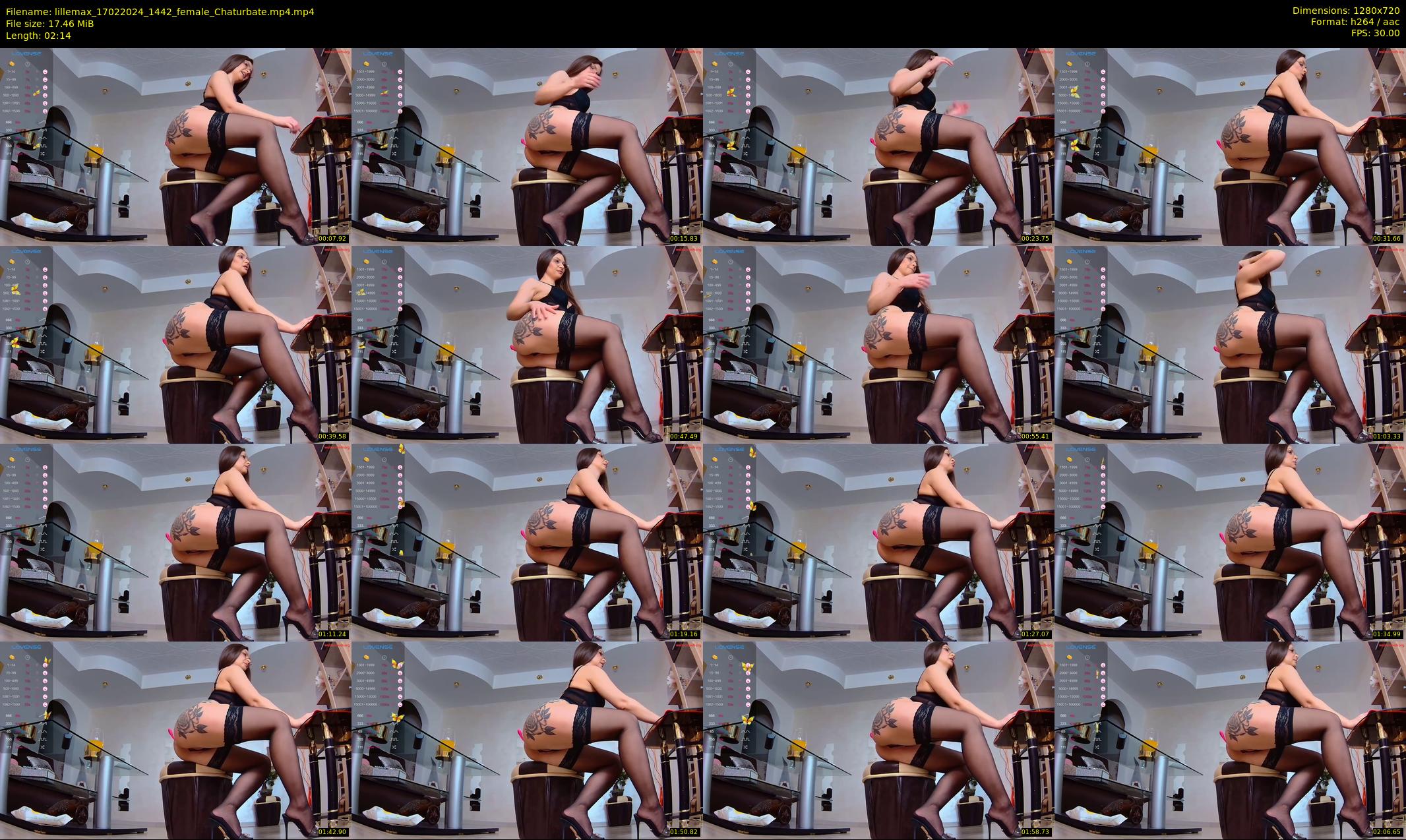 lillemax — 3 minute Chaturbate female cam show recording, 720p, Feb 17, 2024